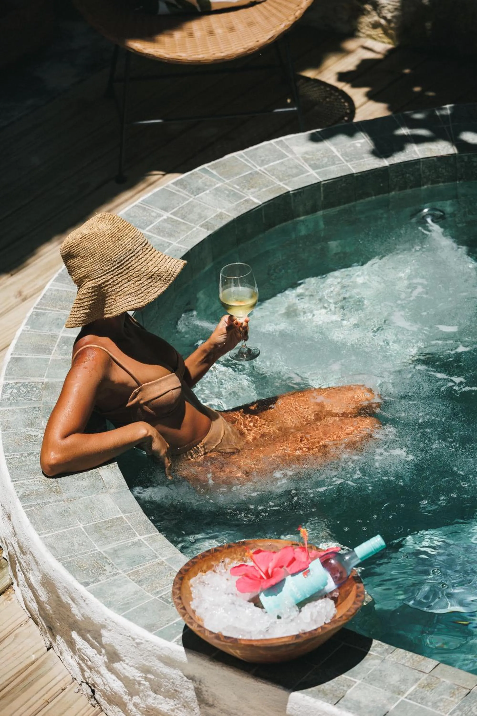 Swimming pool in Pousada Villa Cacau