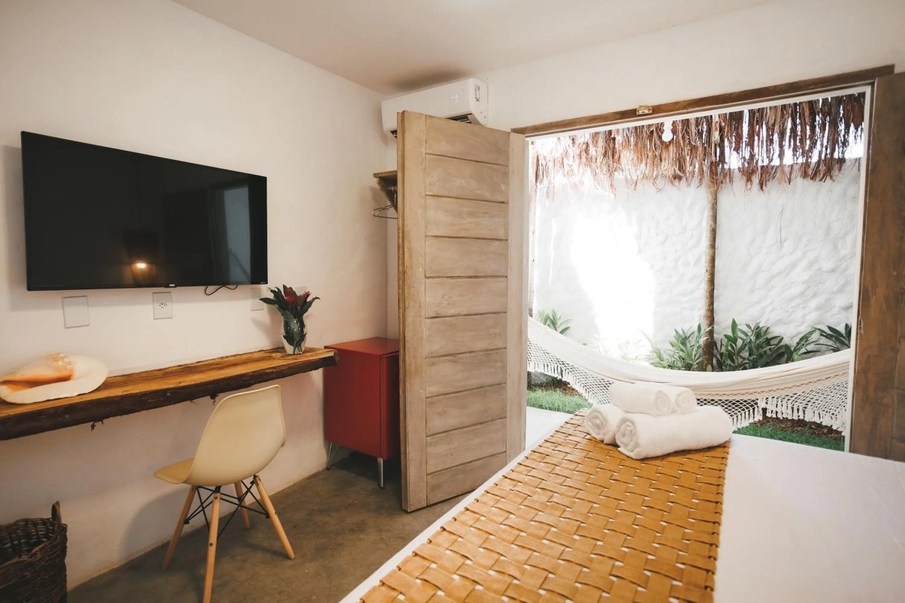 Bed in Pousada Villa Cacau