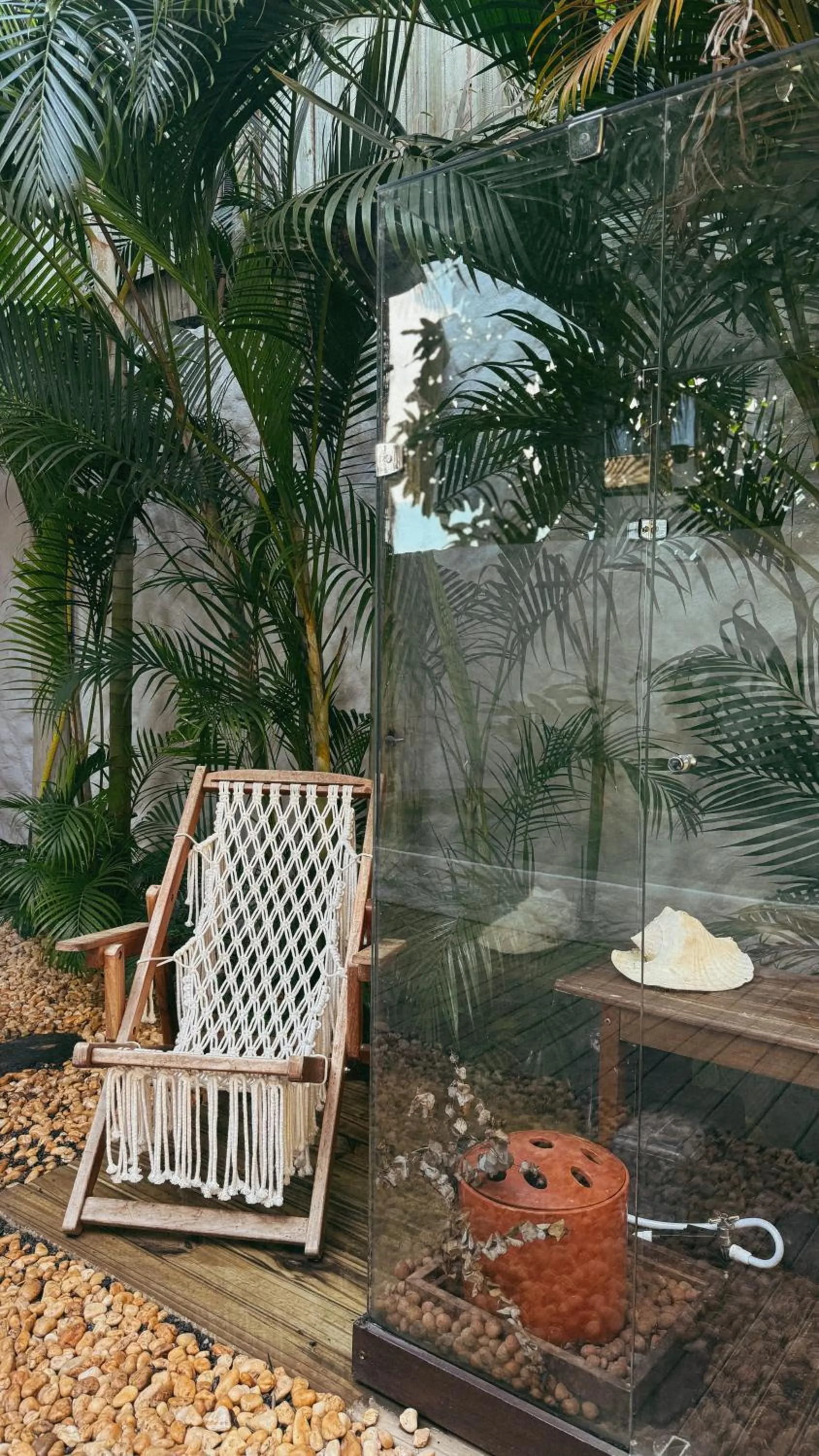 Patio in Pousada Villa Cacau