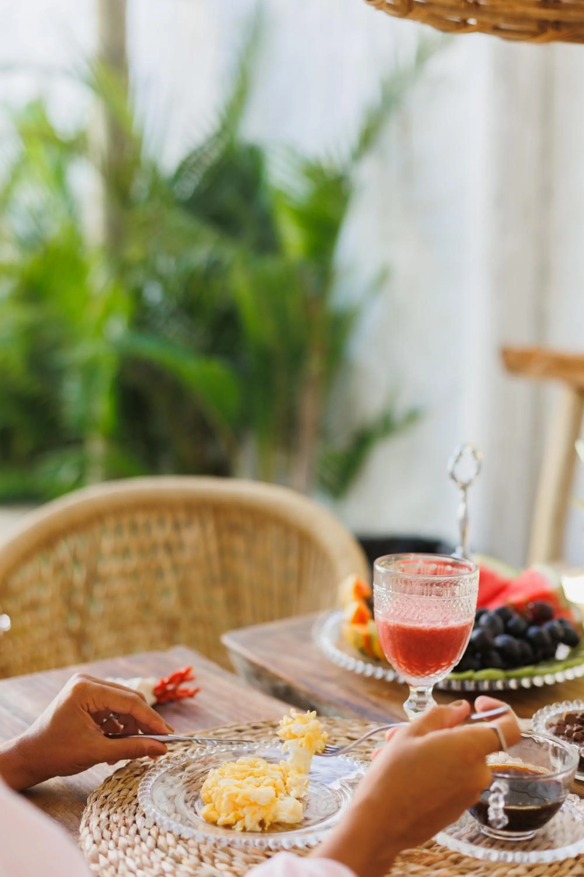 Breakfast in Pousada Villa Cacau