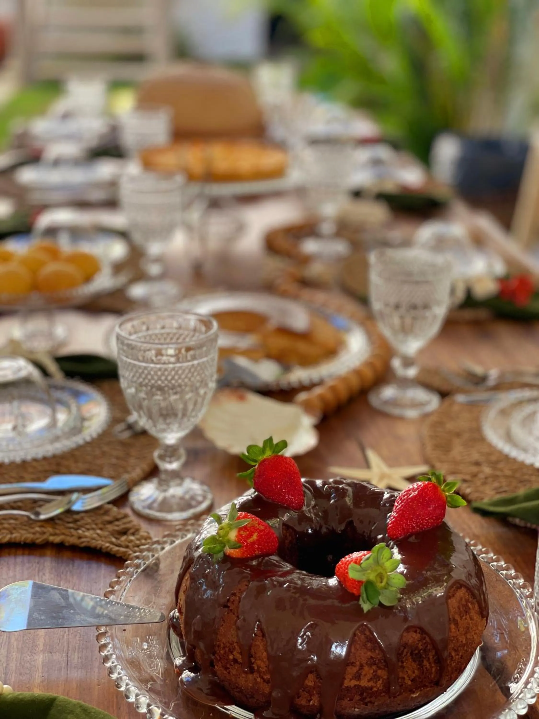 Breakfast in Pousada Villa Cacau