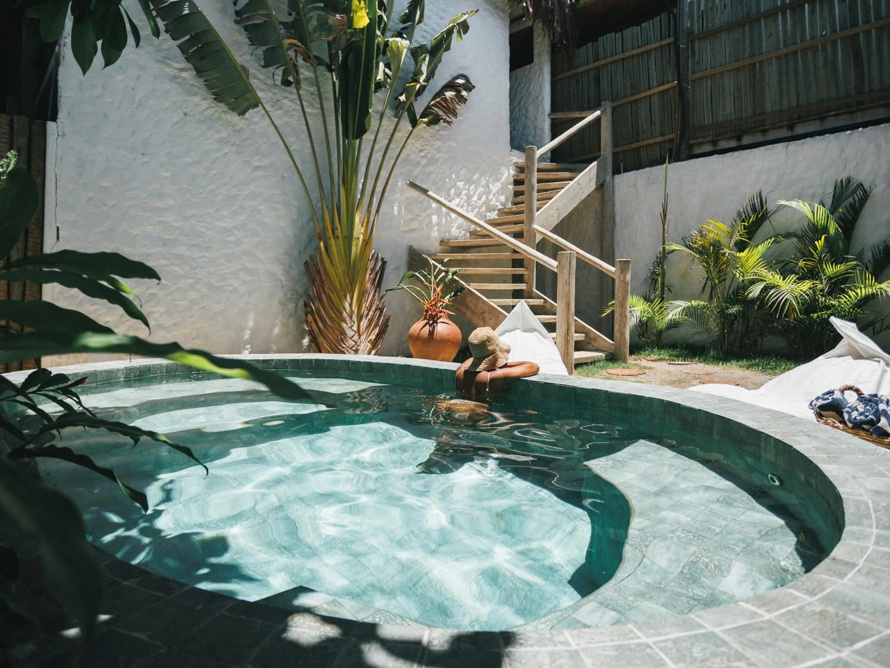 Swimming pool in Pousada Villa Cacau
