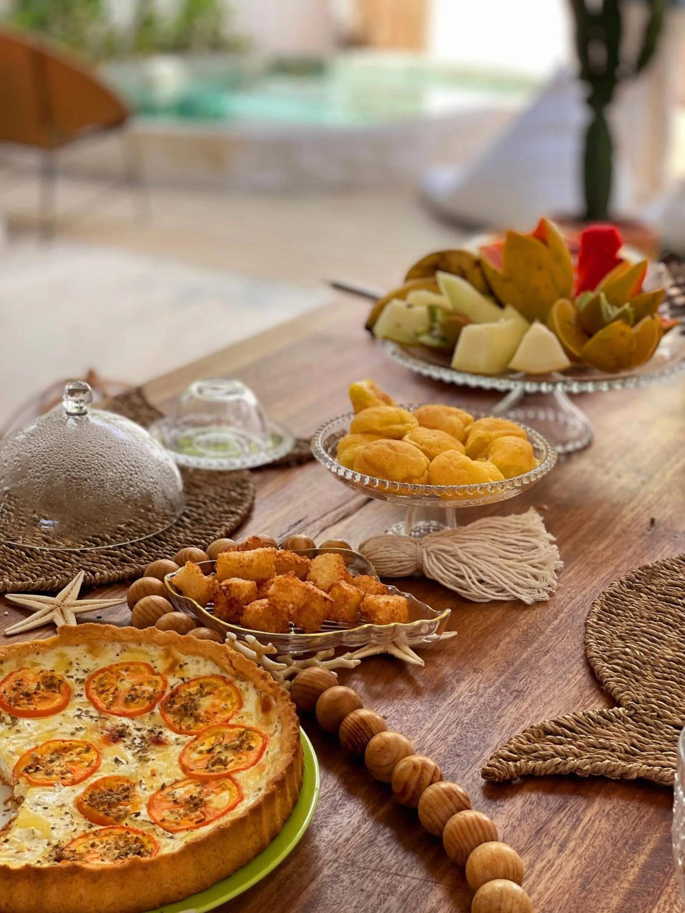 Breakfast in Pousada Villa Cacau