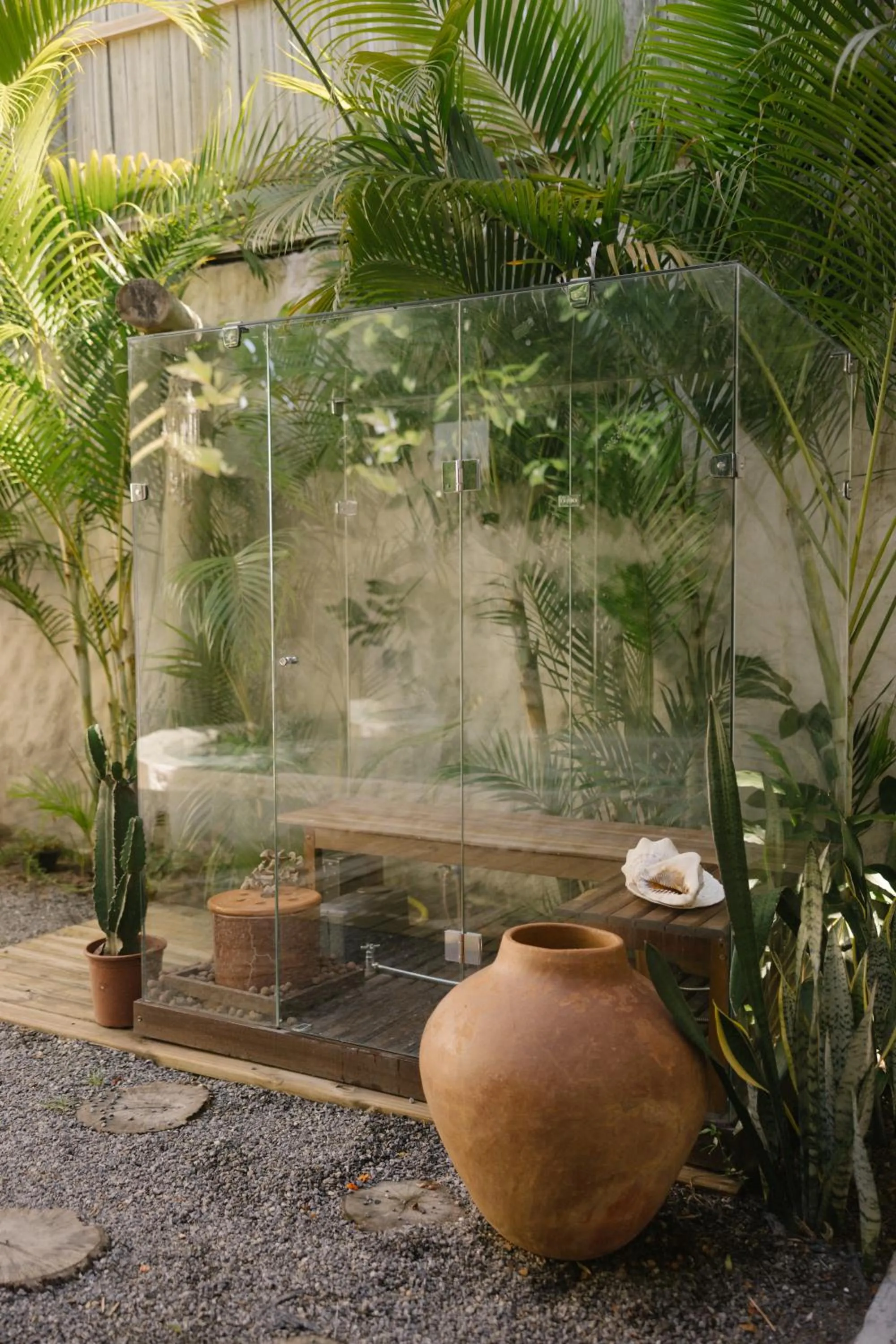 Patio in Pousada Villa Cacau