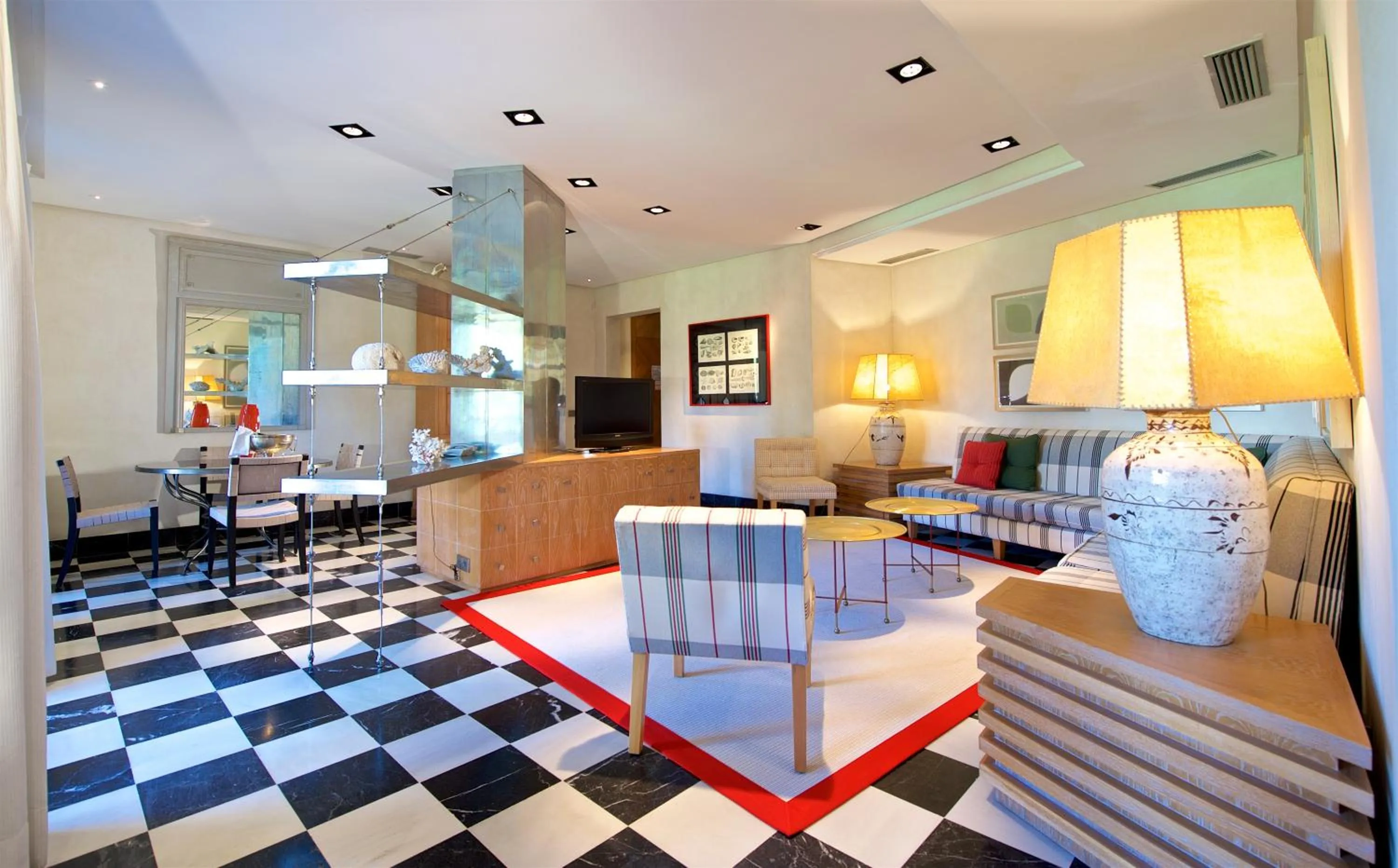 Living room in Rio Real Golf & Hotel