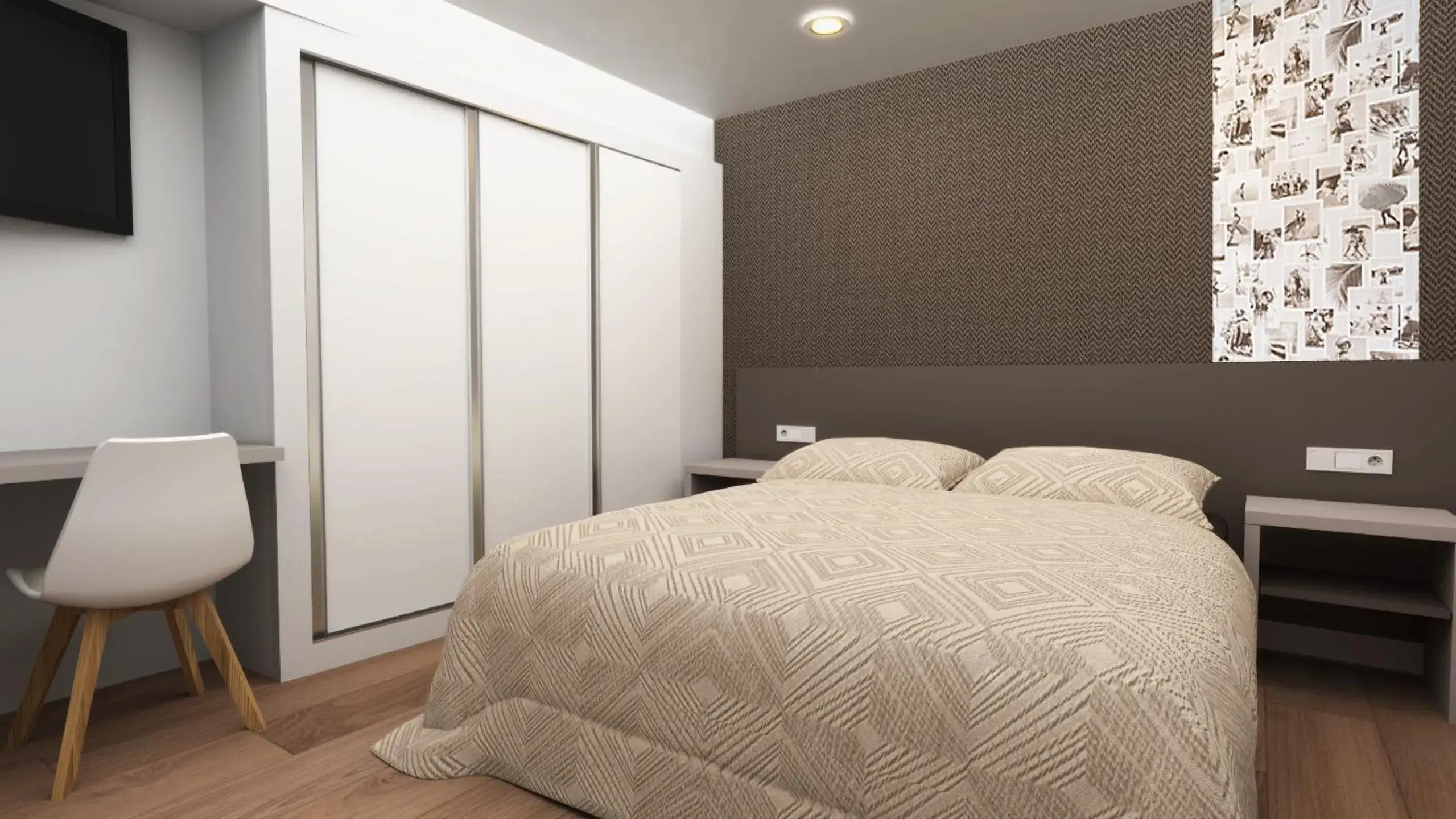 Bed in Climia 2Sleep Apartments Bed in Climia 2Sleep Apartments