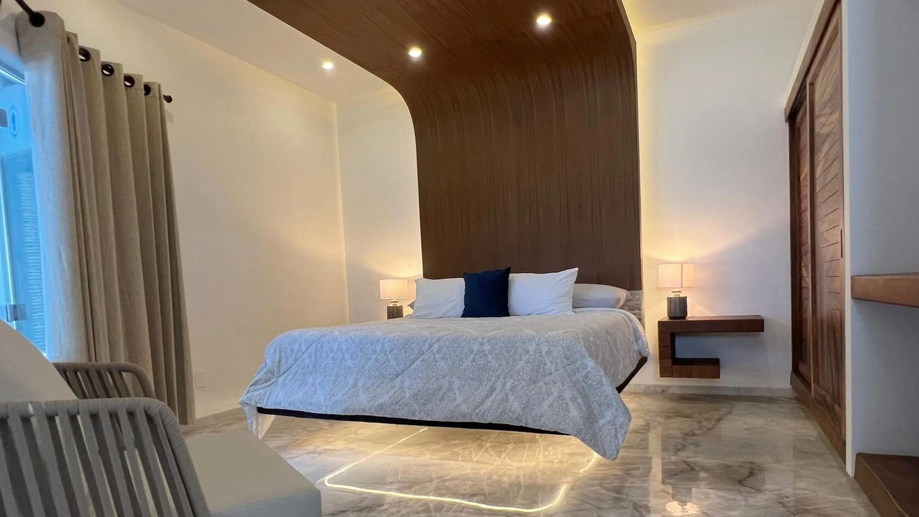 Bedroom in Sunset Island Villas Riviera Nayarit