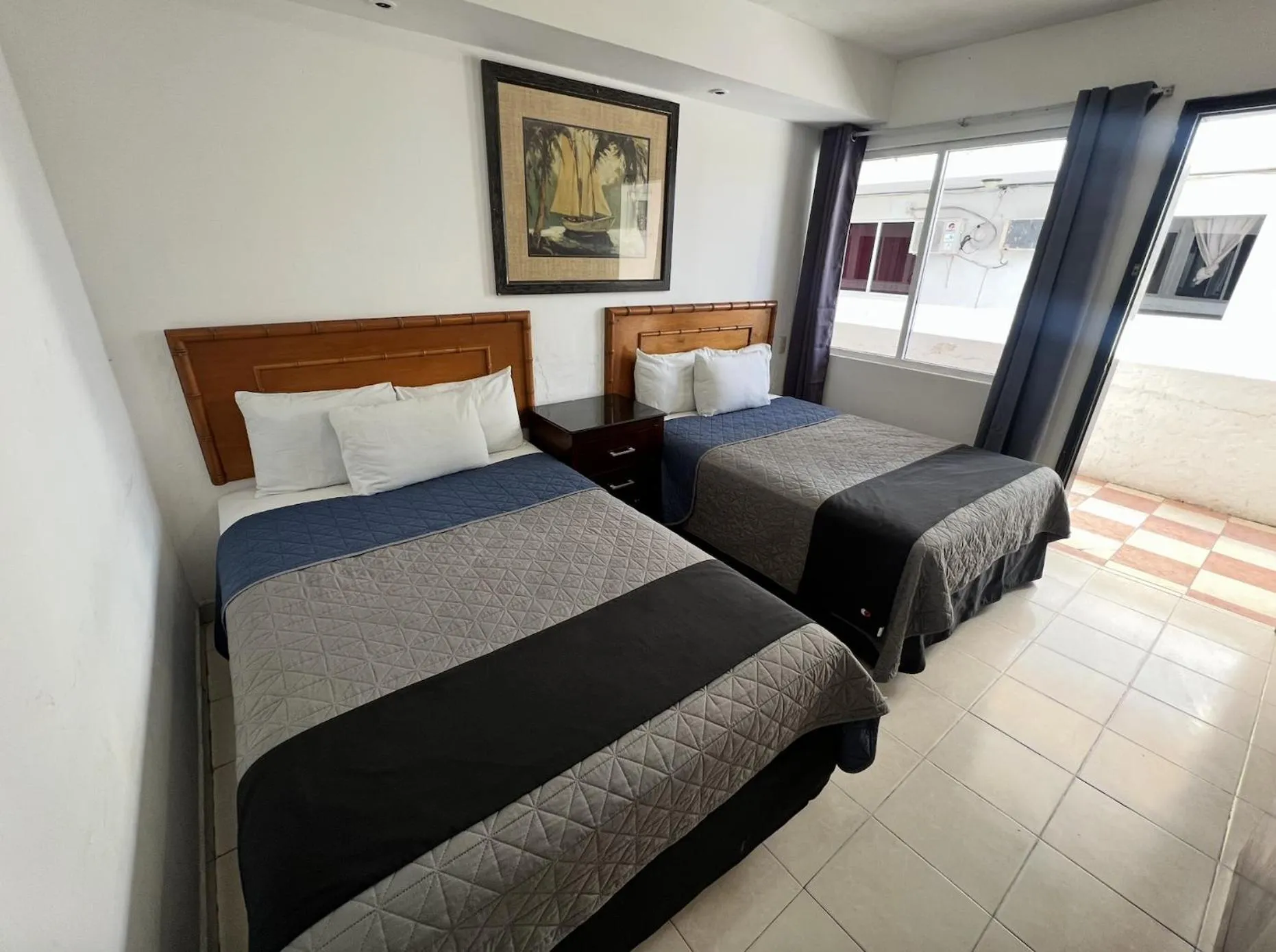 Bed in Hotel Zona Dorada