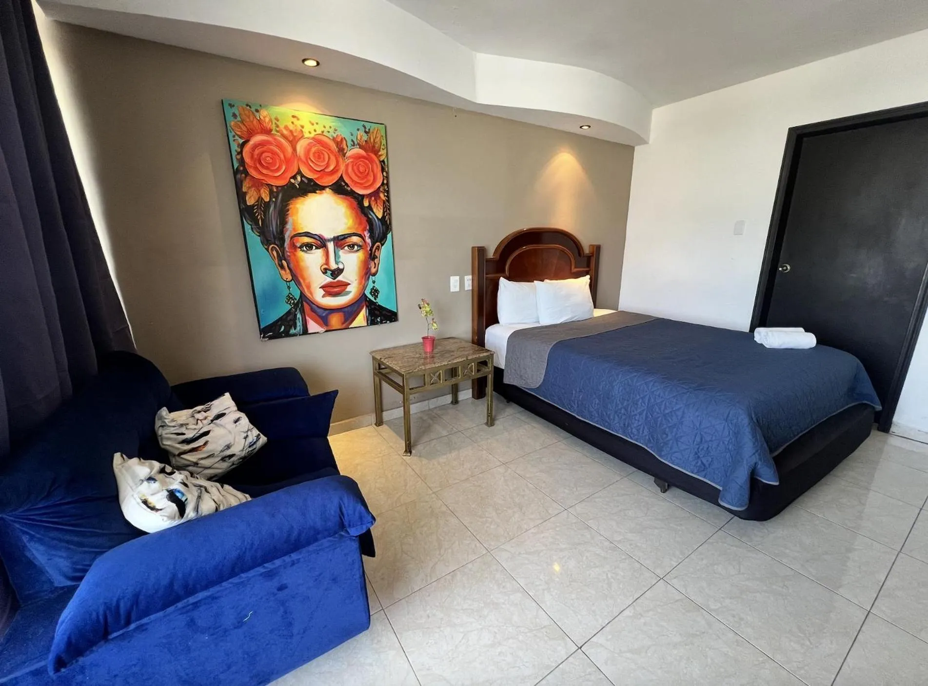 Bed in Hotel Zona Dorada