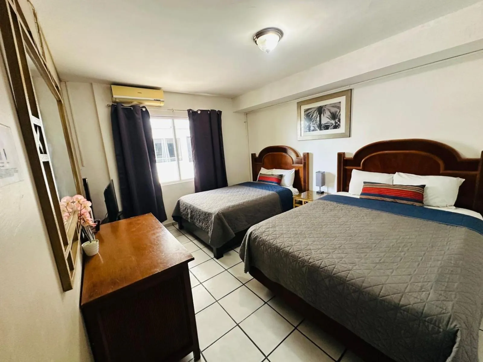 Bed in Hotel Zona Dorada