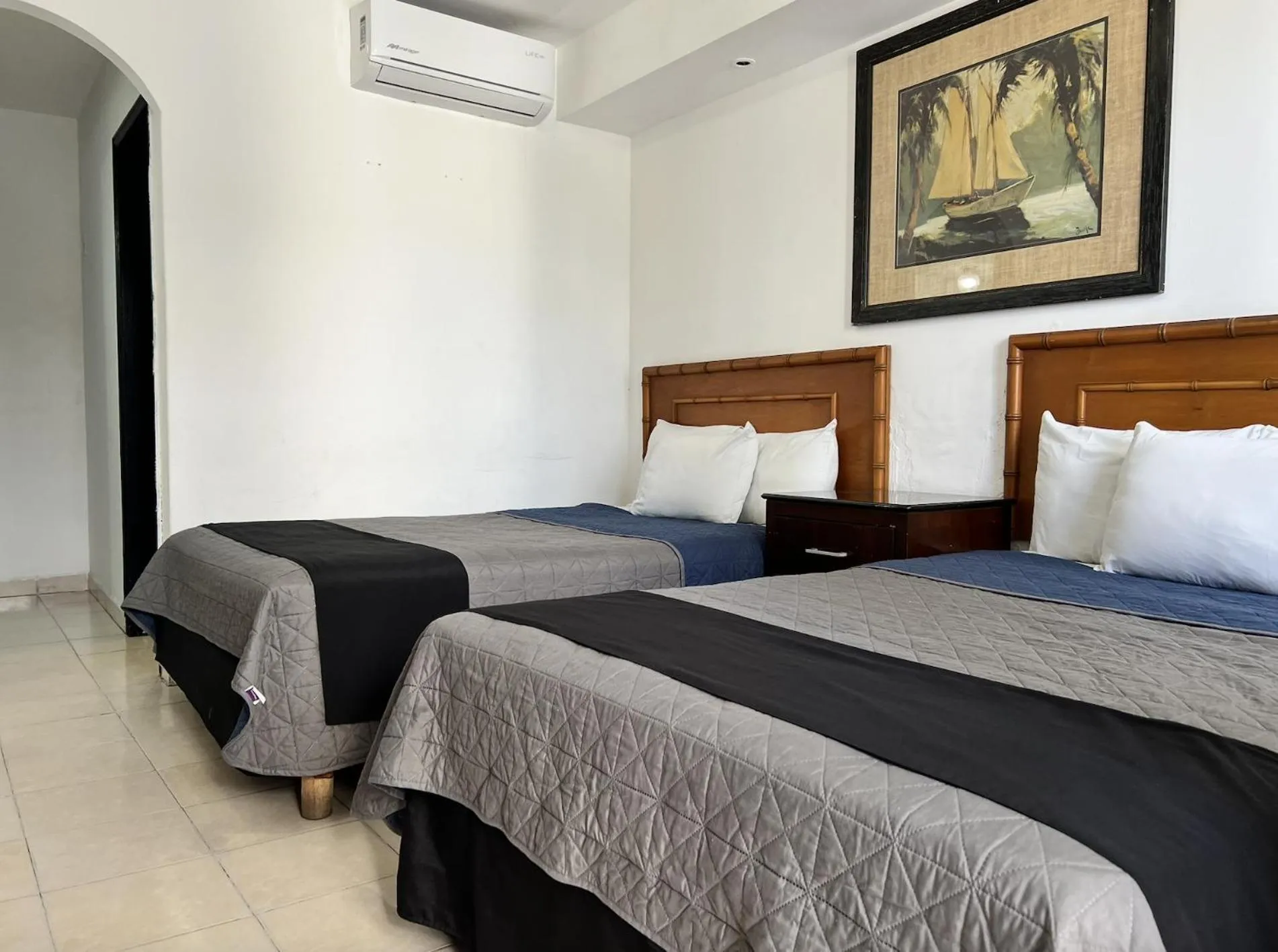 Bed in Hotel Zona Dorada