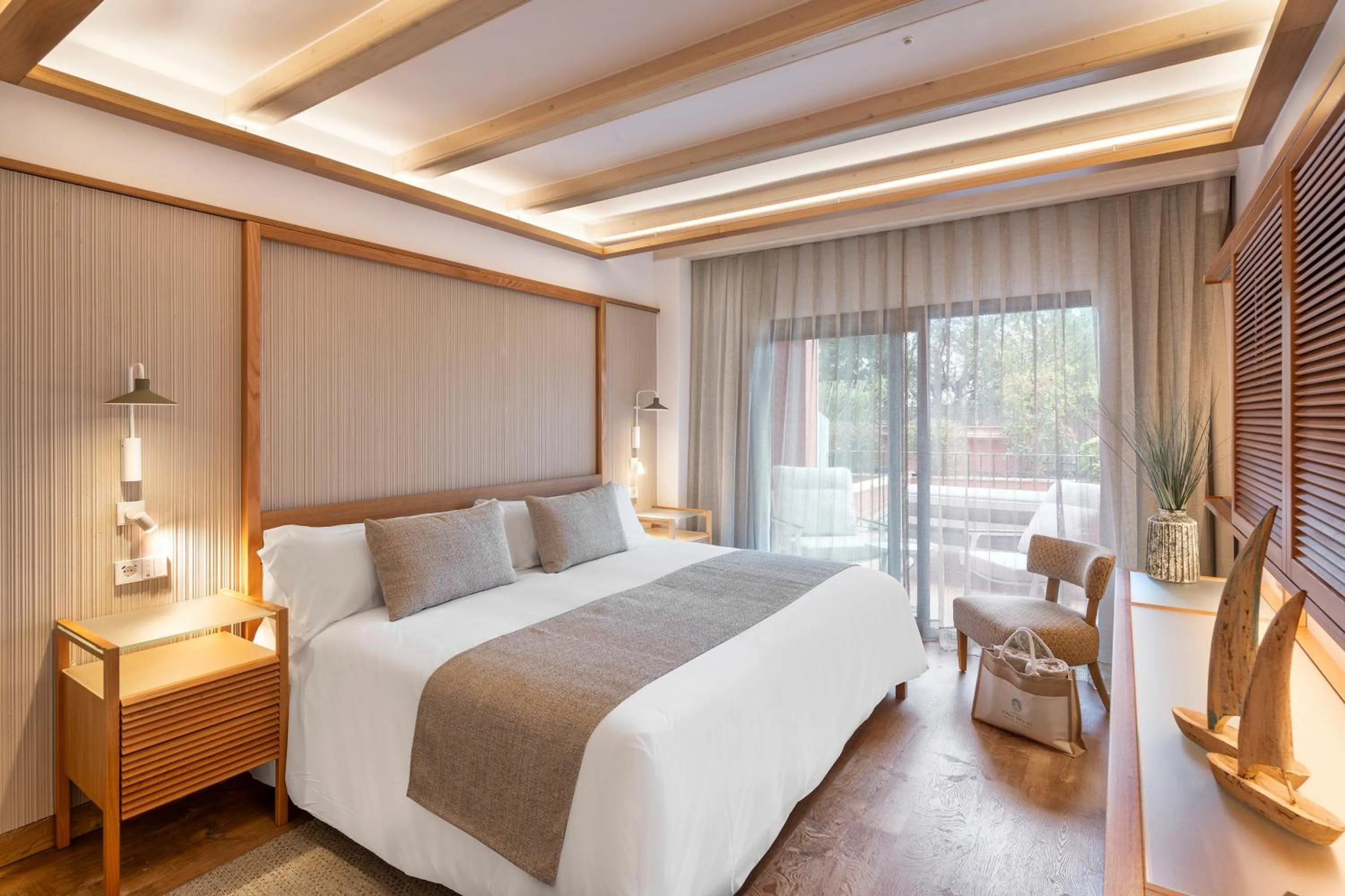 Bed in Hotel Cala del Pi - Adults Only