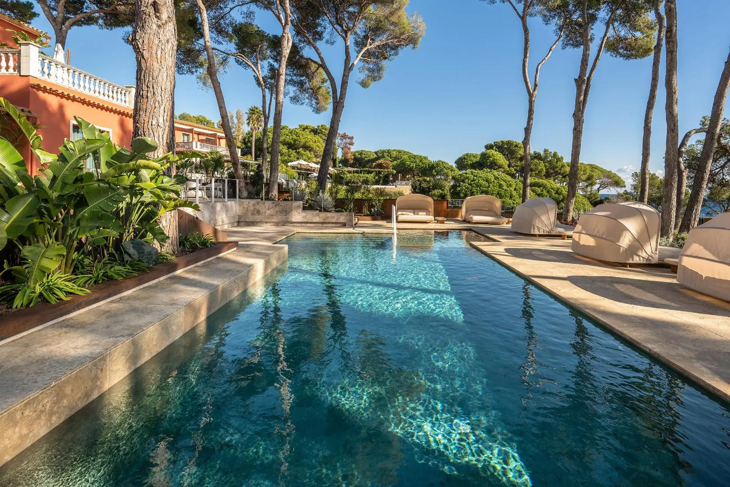 Swimming pool in Hotel Cala del Pi - Adults Only Swimming pool in Hotel Cala del Pi - Adults Only