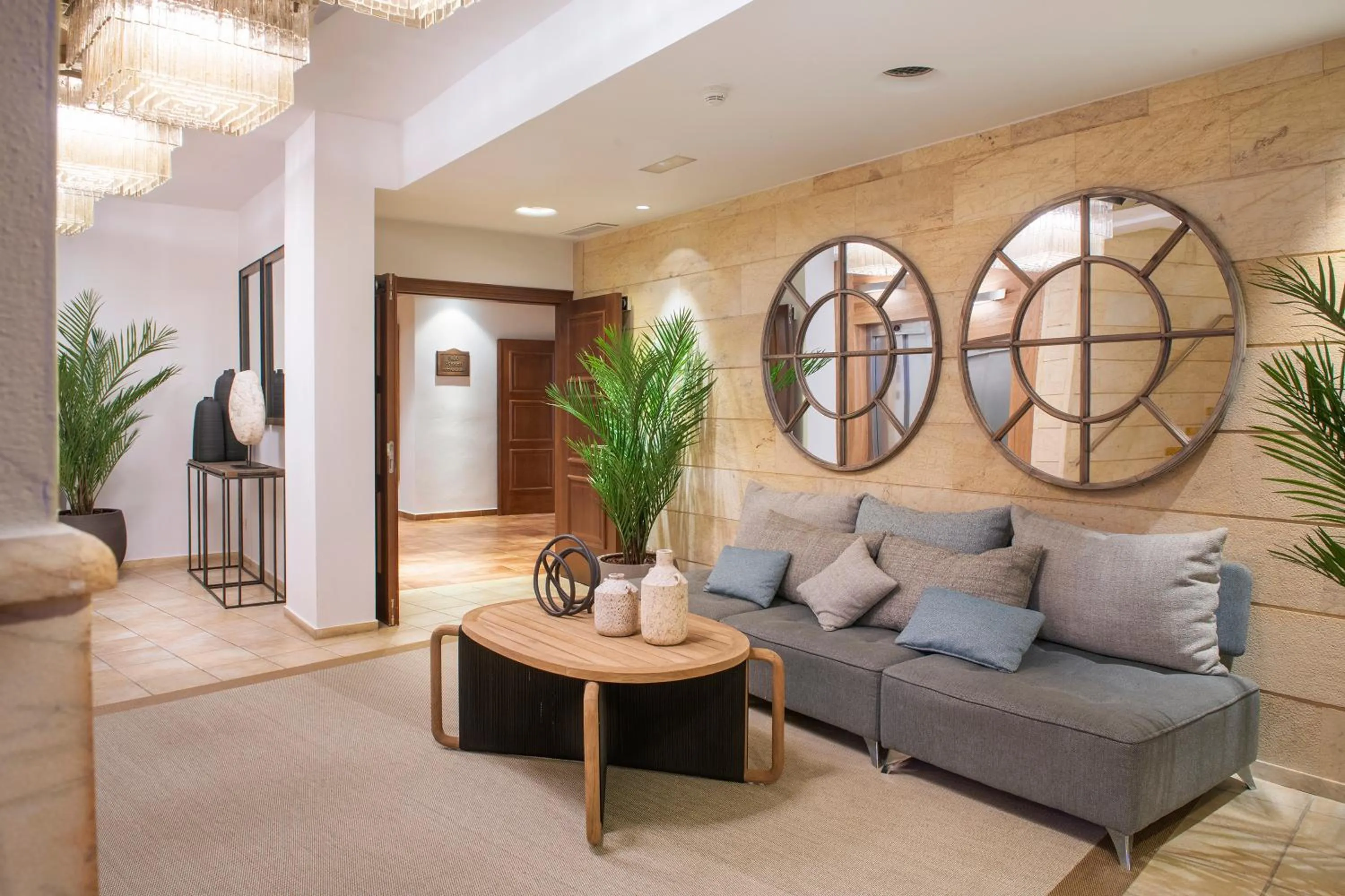 Lobby or reception in Hotel Cala del Pi - Adults Only