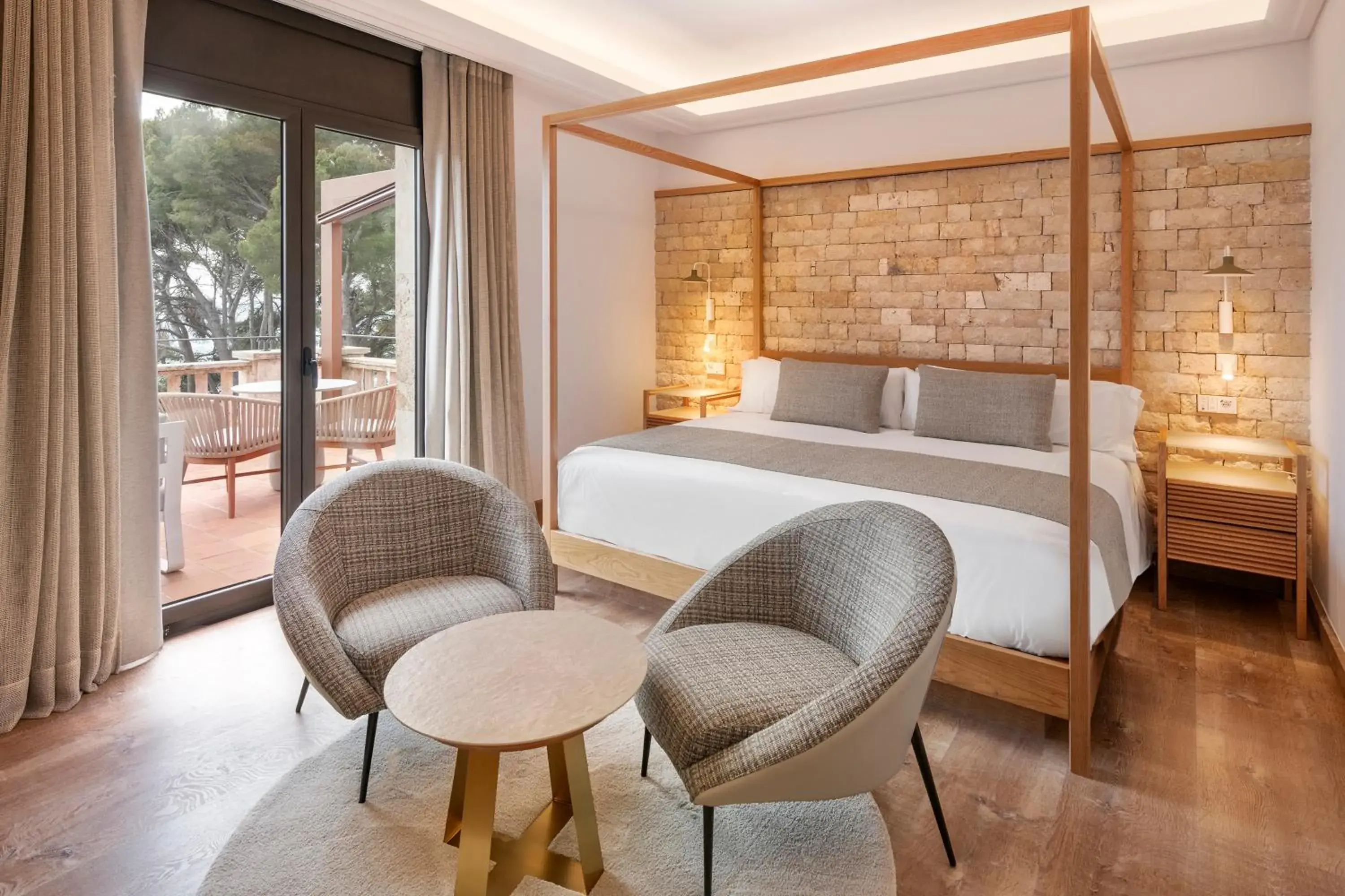 Bed in Hotel Cala del Pi - Adults Only Bed in Hotel Cala del Pi - Adults Only