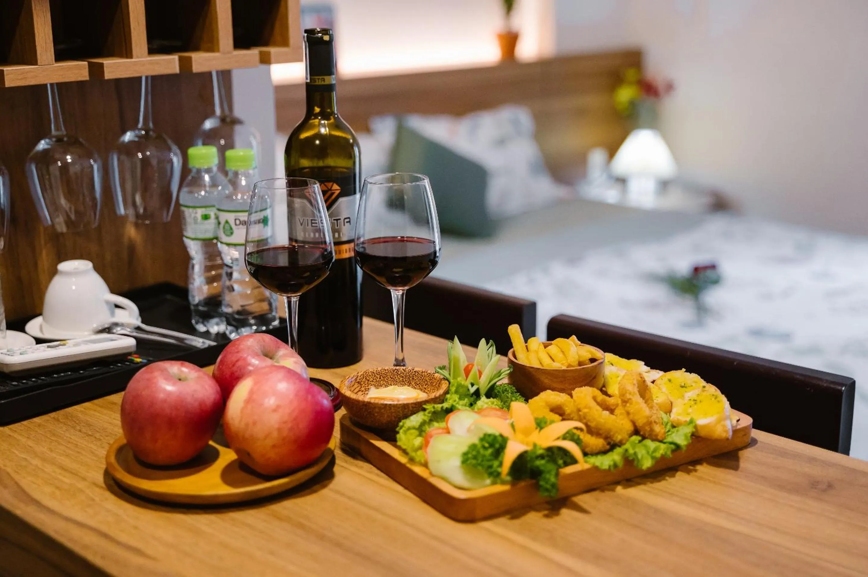 Bed in NALINI Hotel & Apartment