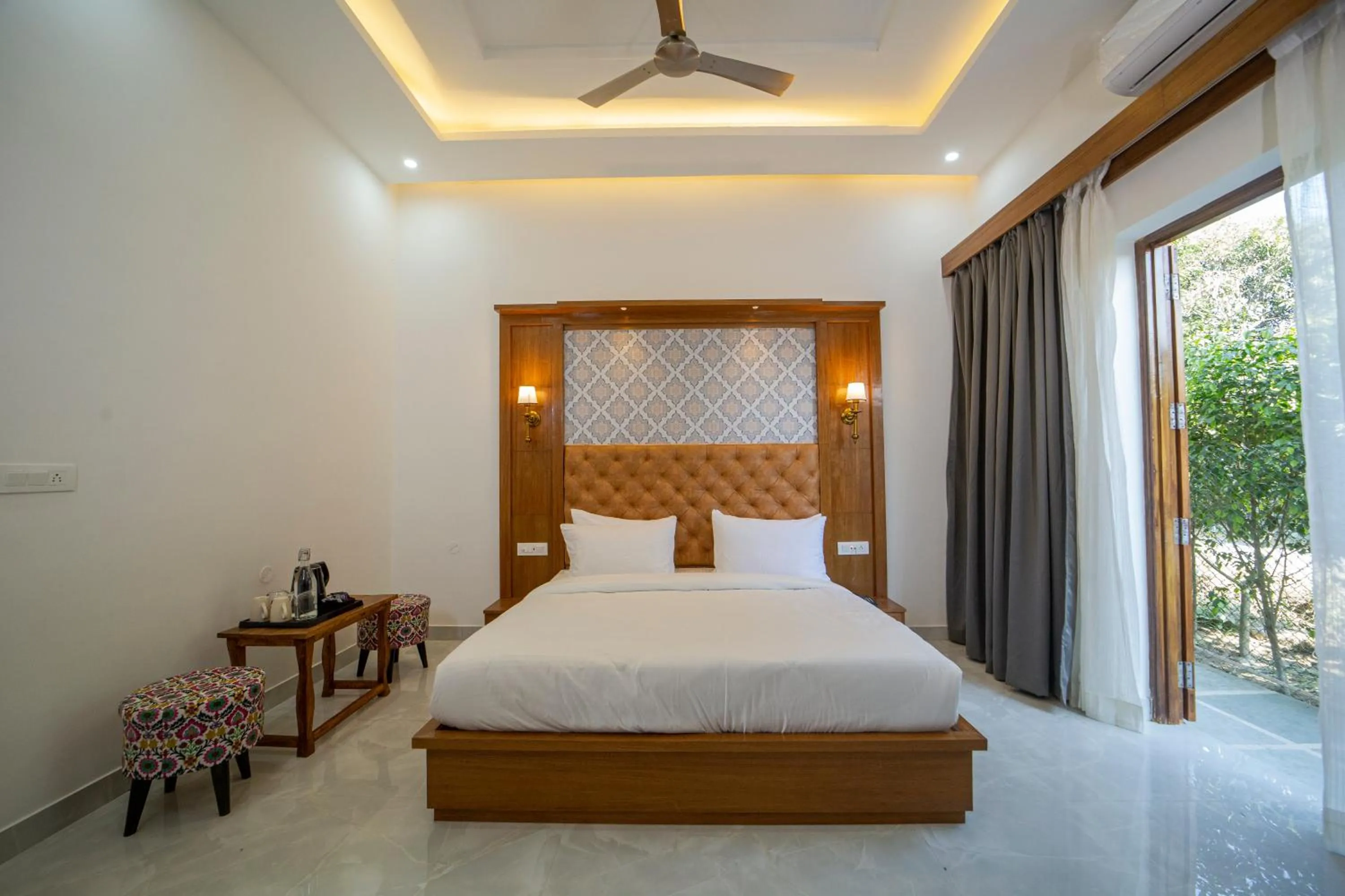 Bed in Yellow Tail by Puggles Resorts