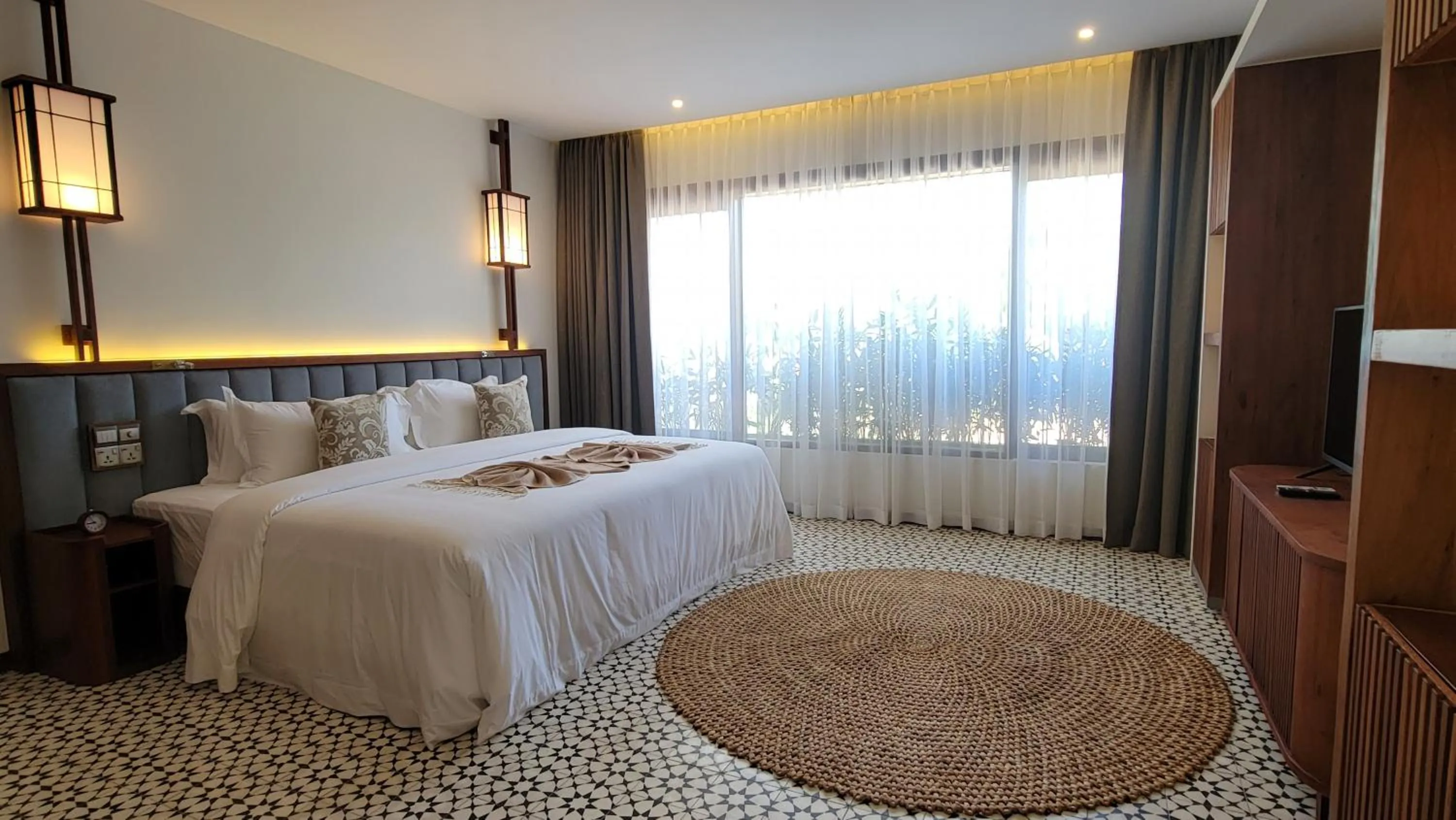 Bed in WAKA VILLA Private Pool Resort & Spa - Adults Only