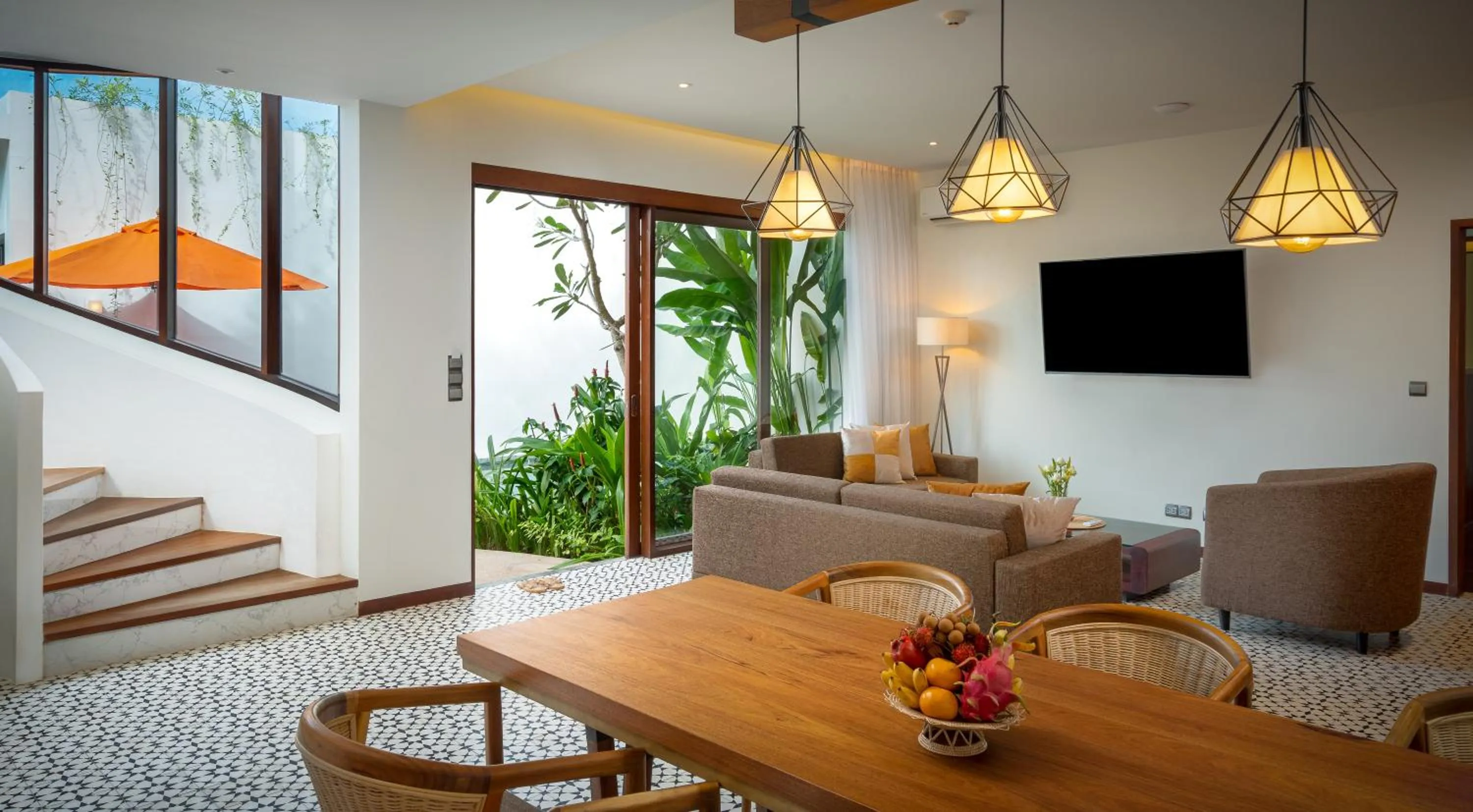 Living room in WAKA VILLA Private Pool Resort & Spa - Adults Only