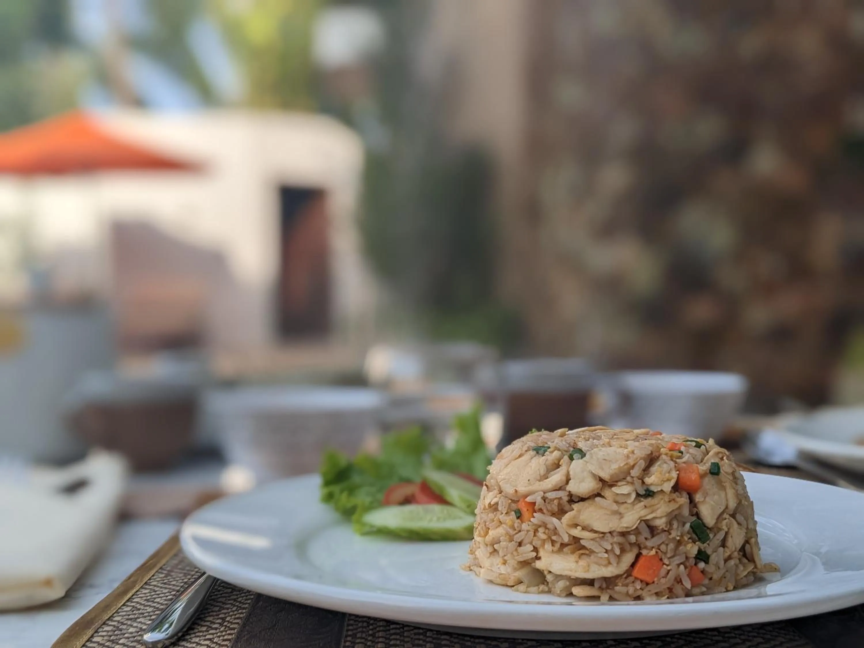 Asian breakfast in WAKA VILLA Private Pool Resort & Spa - Adults Only