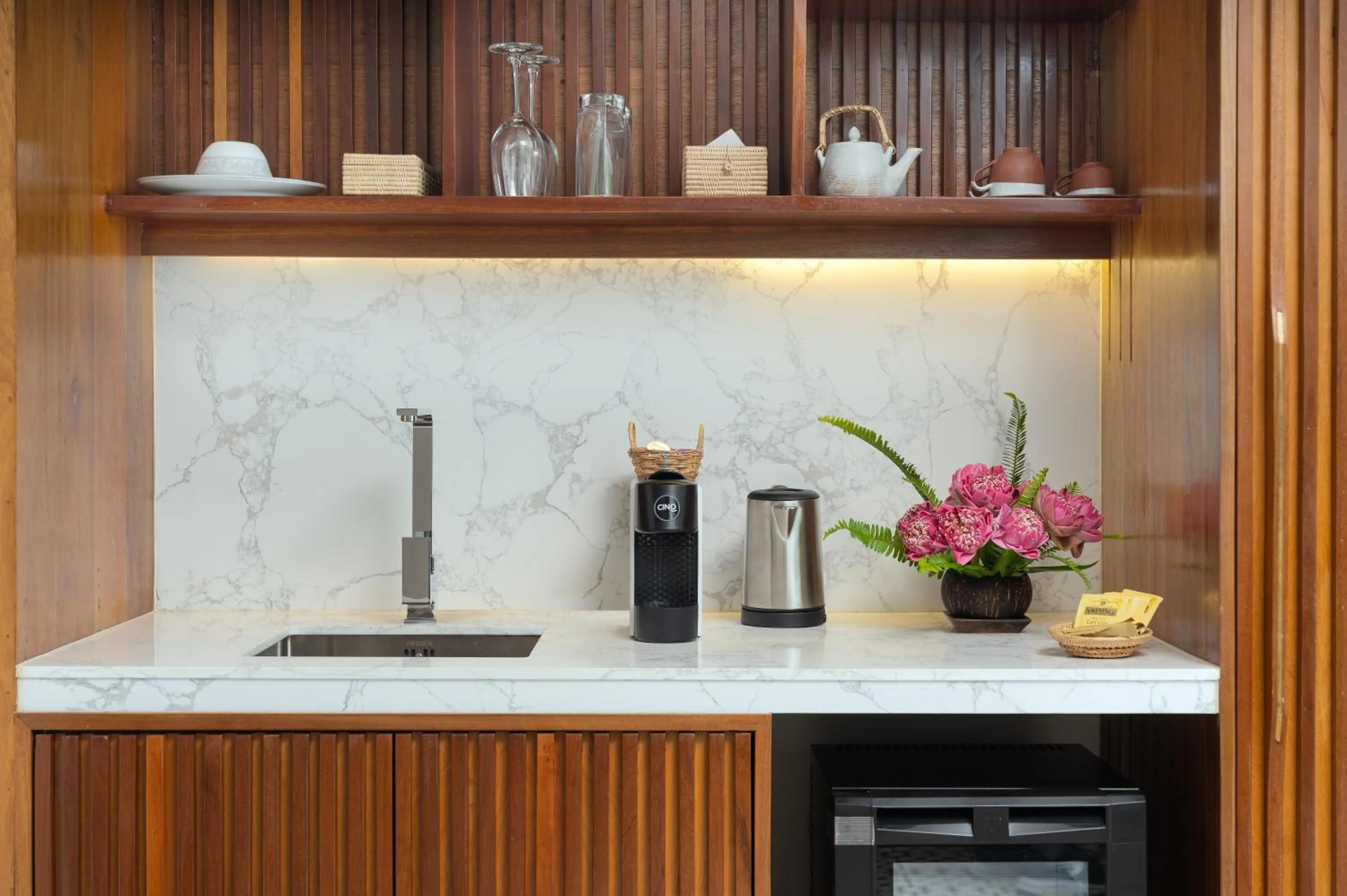 Coffee/tea facilities in WAKA VILLA Private Pool Resort & Spa - Adults Only