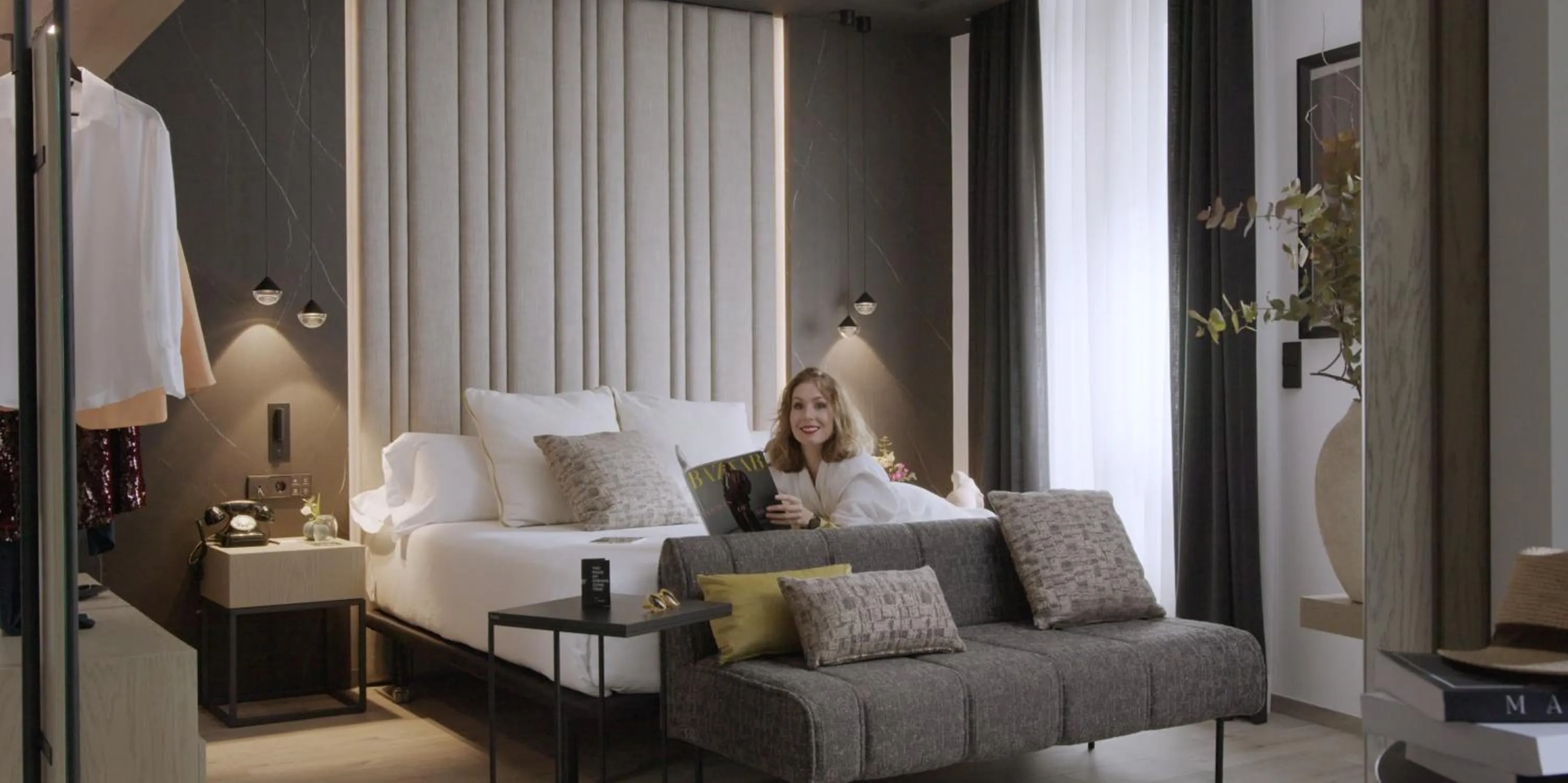 People, Bed in Hotel Regina