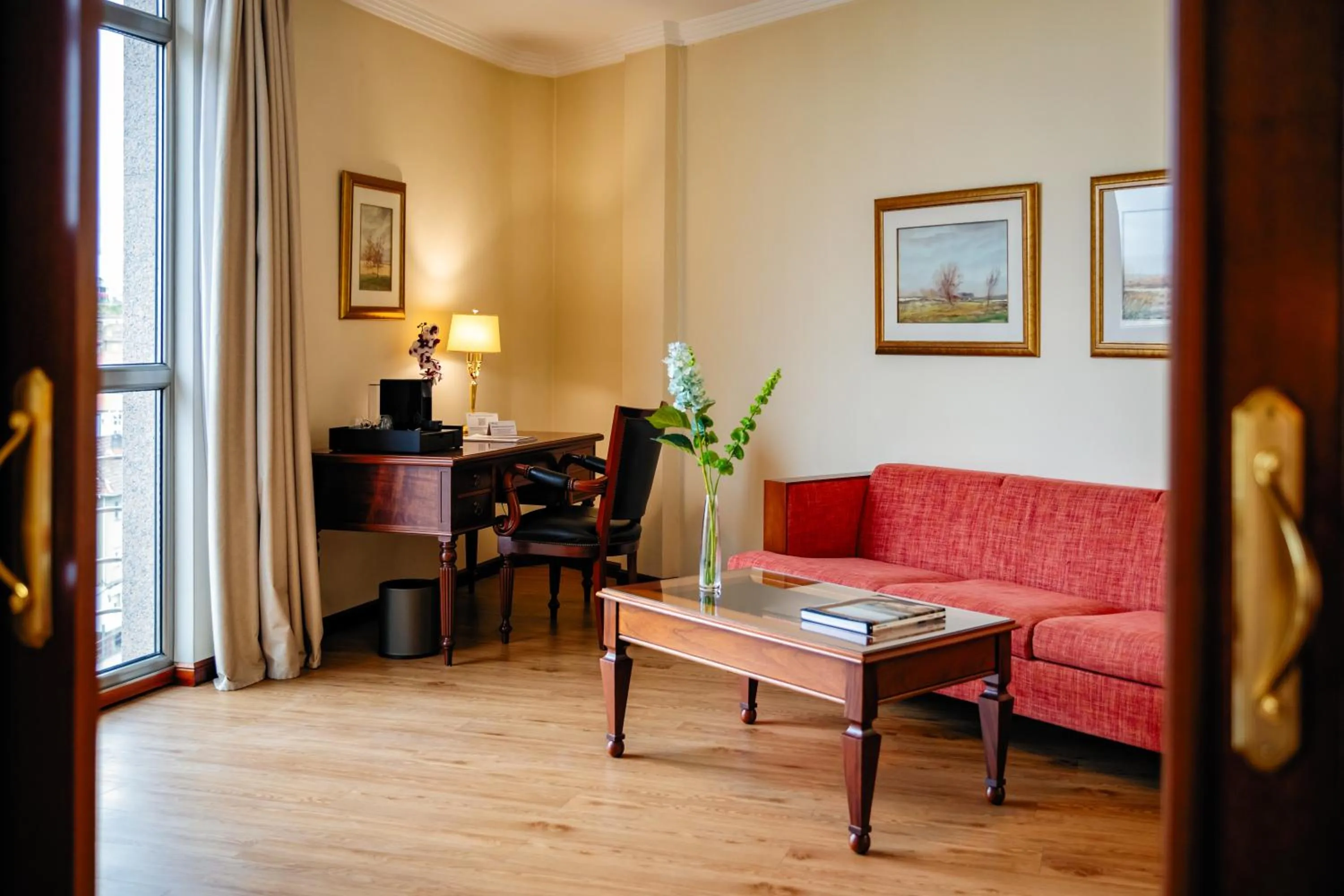 Living room in Gran Hotel de Ferrol