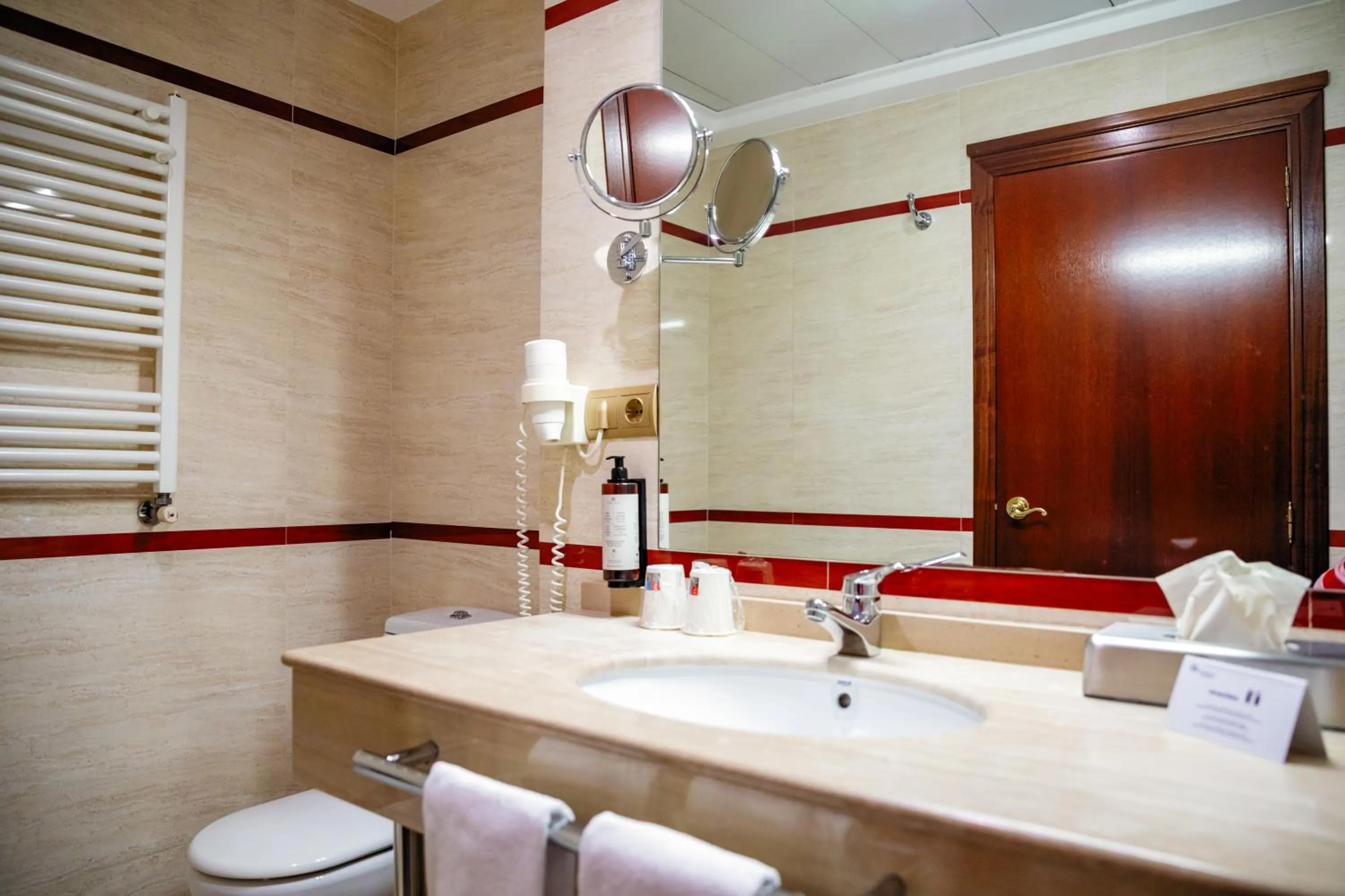 Toilet in Gran Hotel de Ferrol