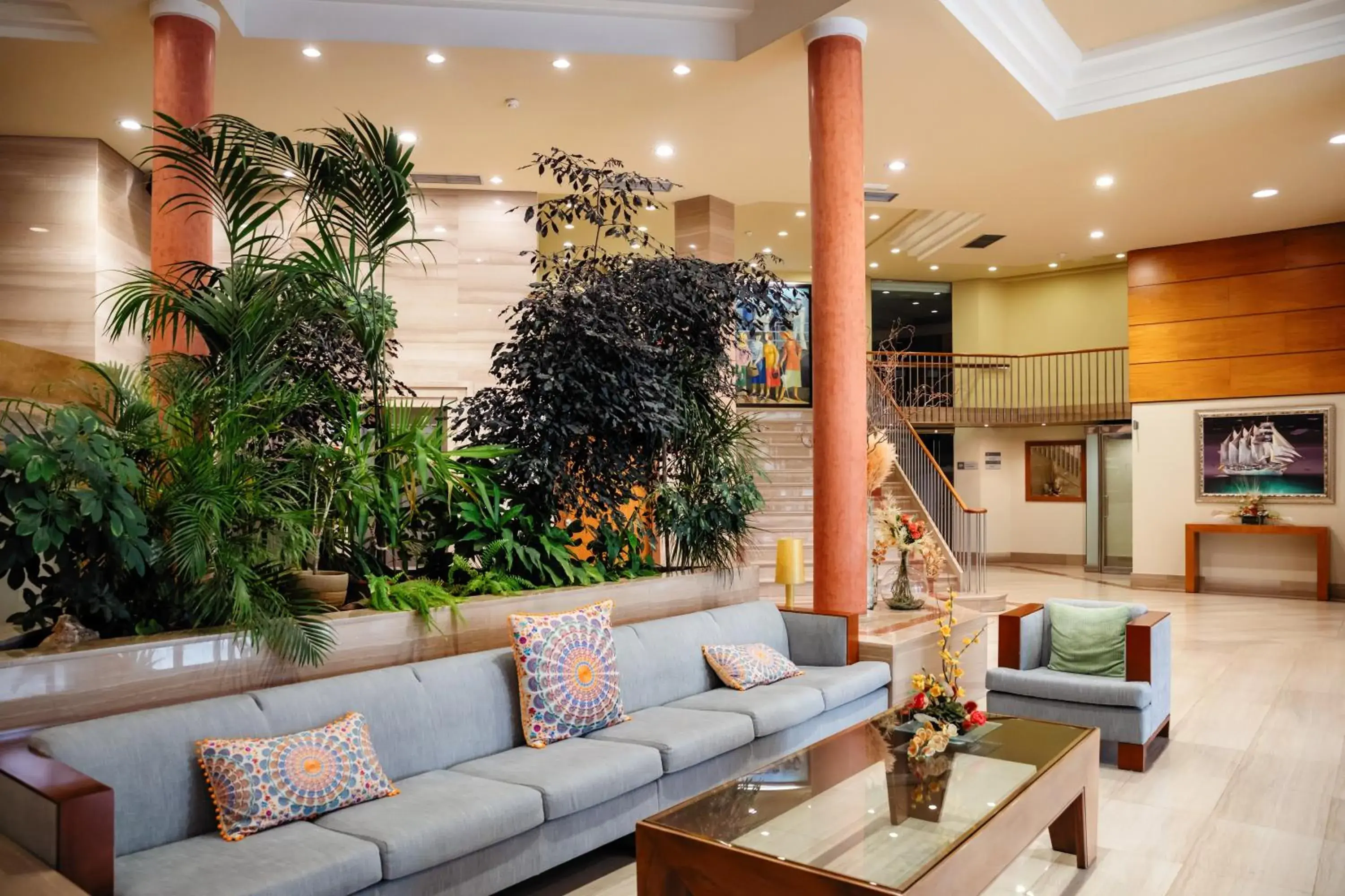 Lobby or reception in Gran Hotel de Ferrol Lobby or reception in Gran Hotel de Ferrol