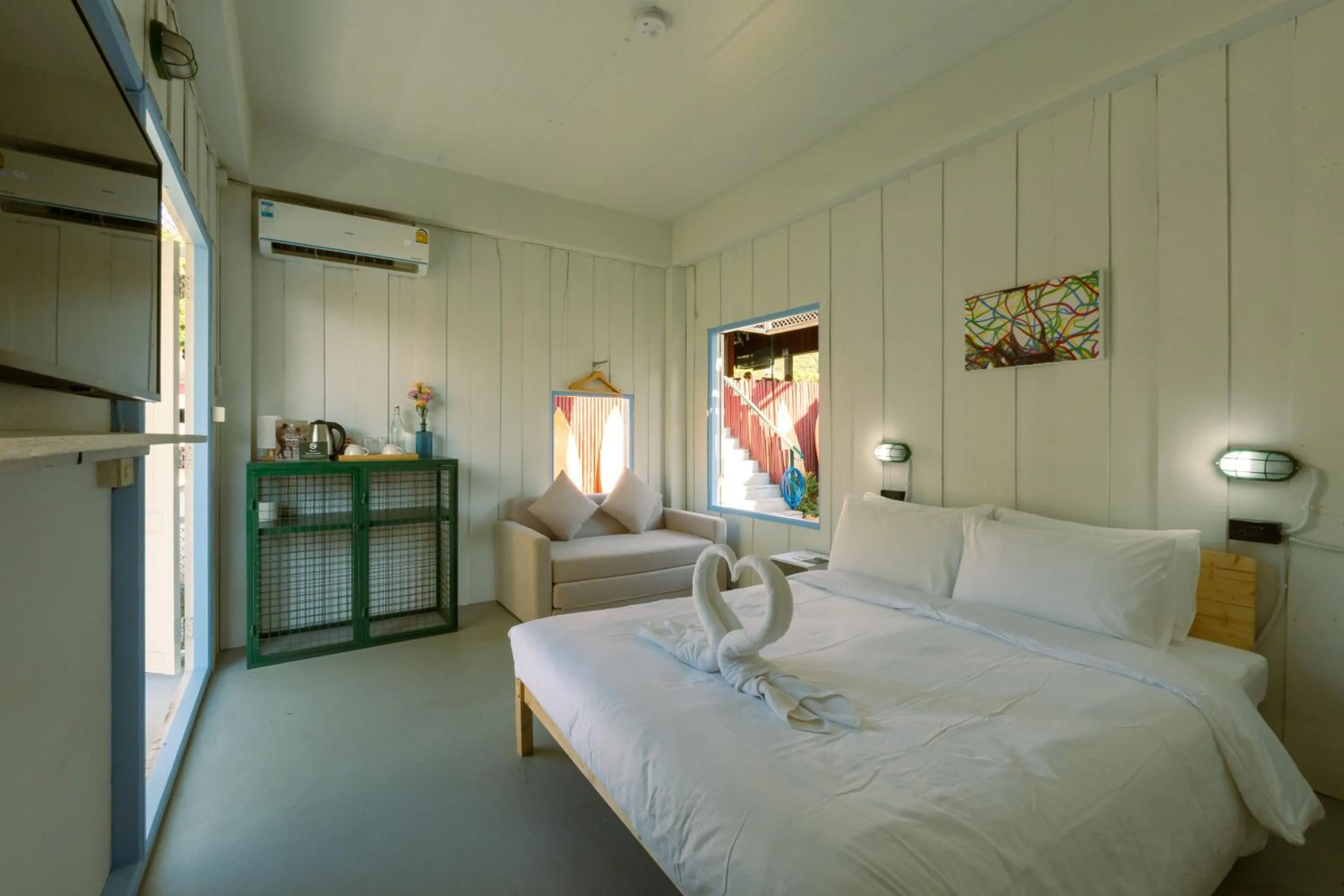 Bedroom, Bed in Slumber Resort Koh Chang