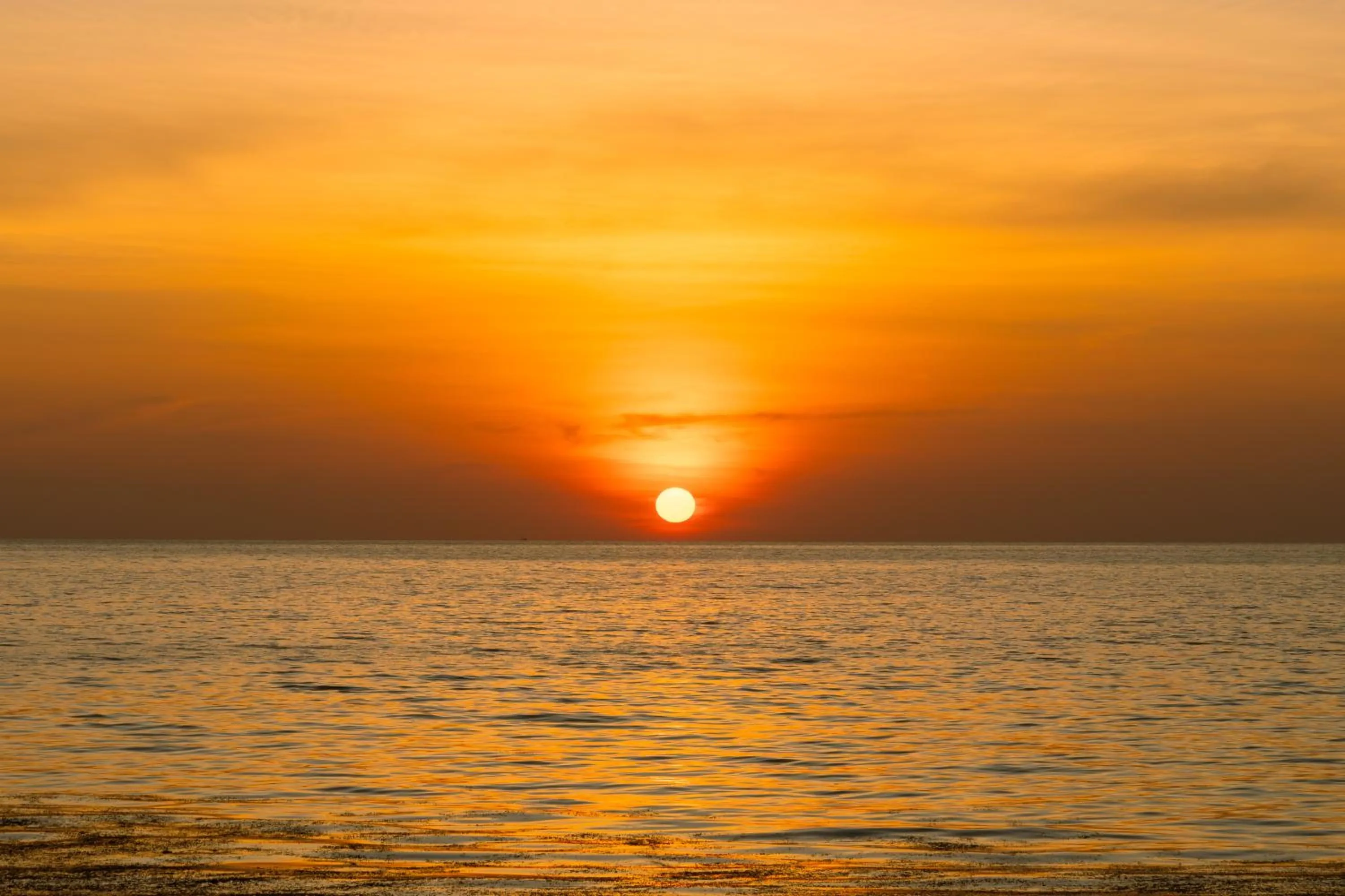 Sunset in Slumber Resort Koh Chang