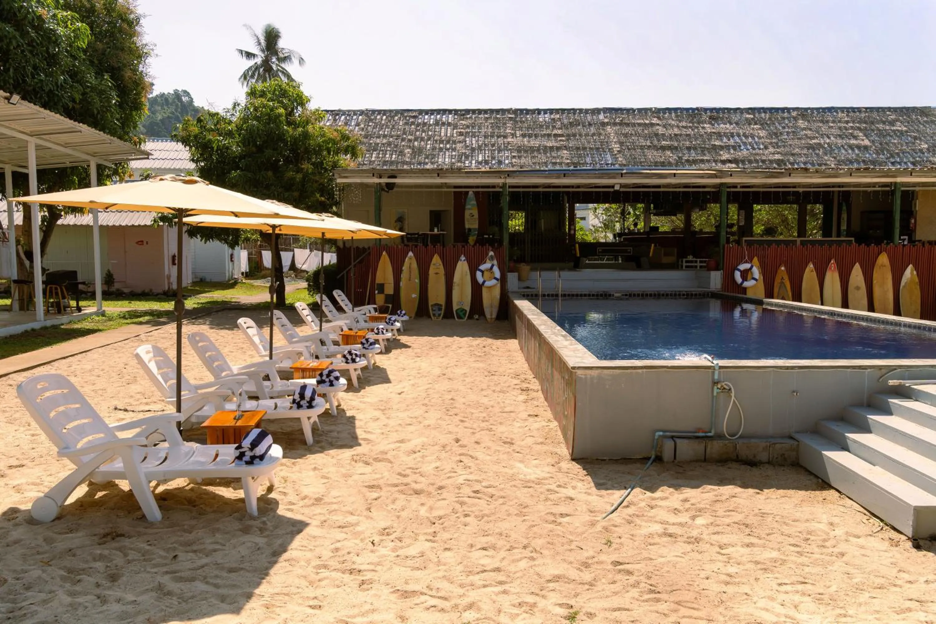 Swimming pool in Slumber Resort Koh Chang