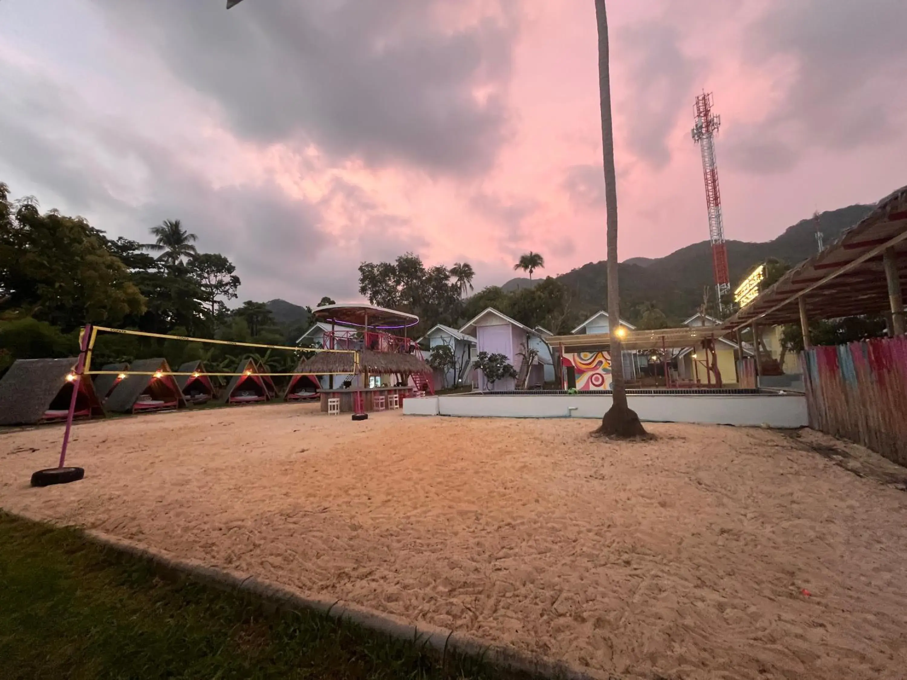 Mountain view in Slumber Resort Koh Chang Mountain view in Slumber Resort Koh Chang