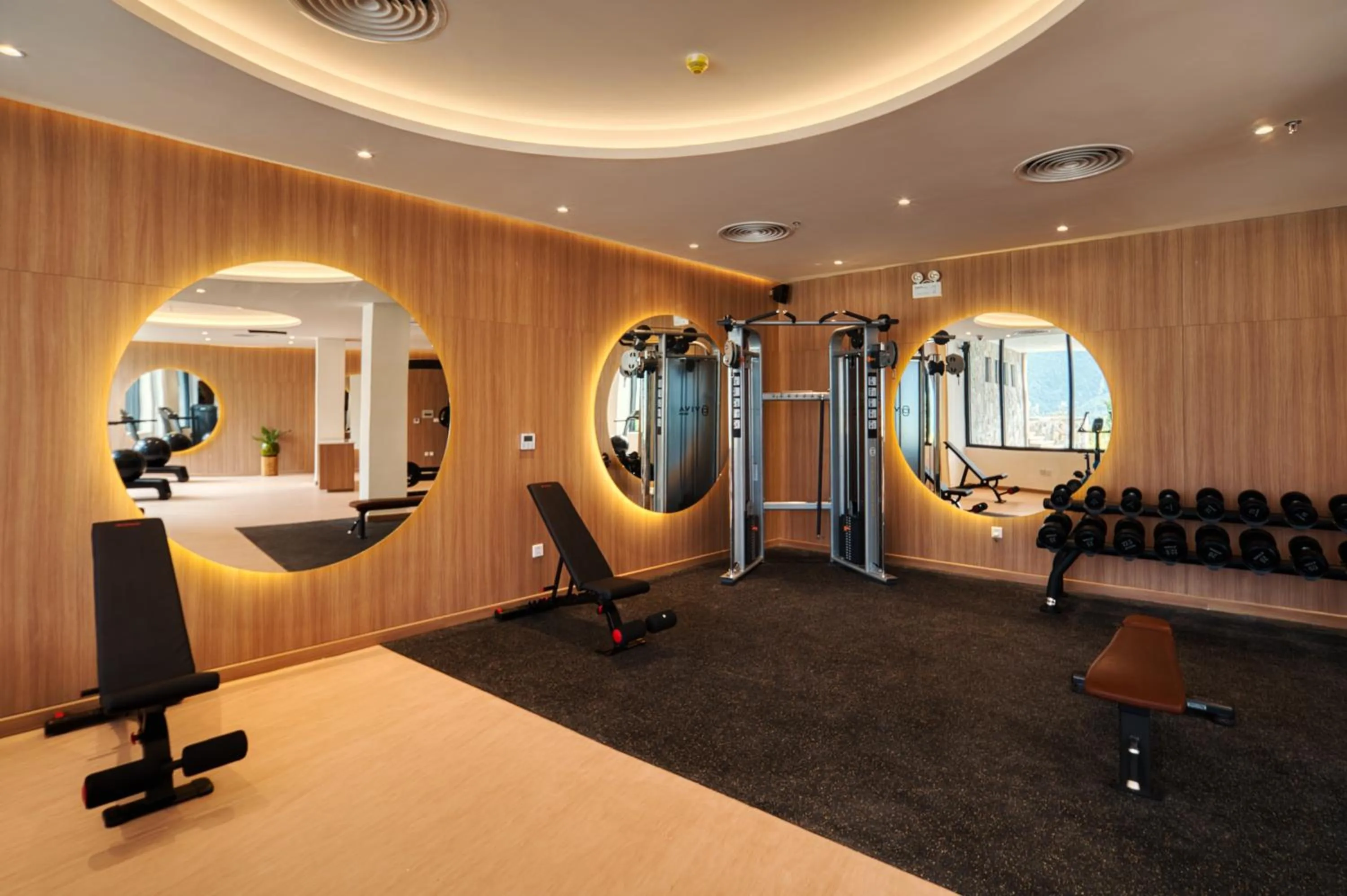 Fitness centre/facilities in Lady Hill Sapa Resort