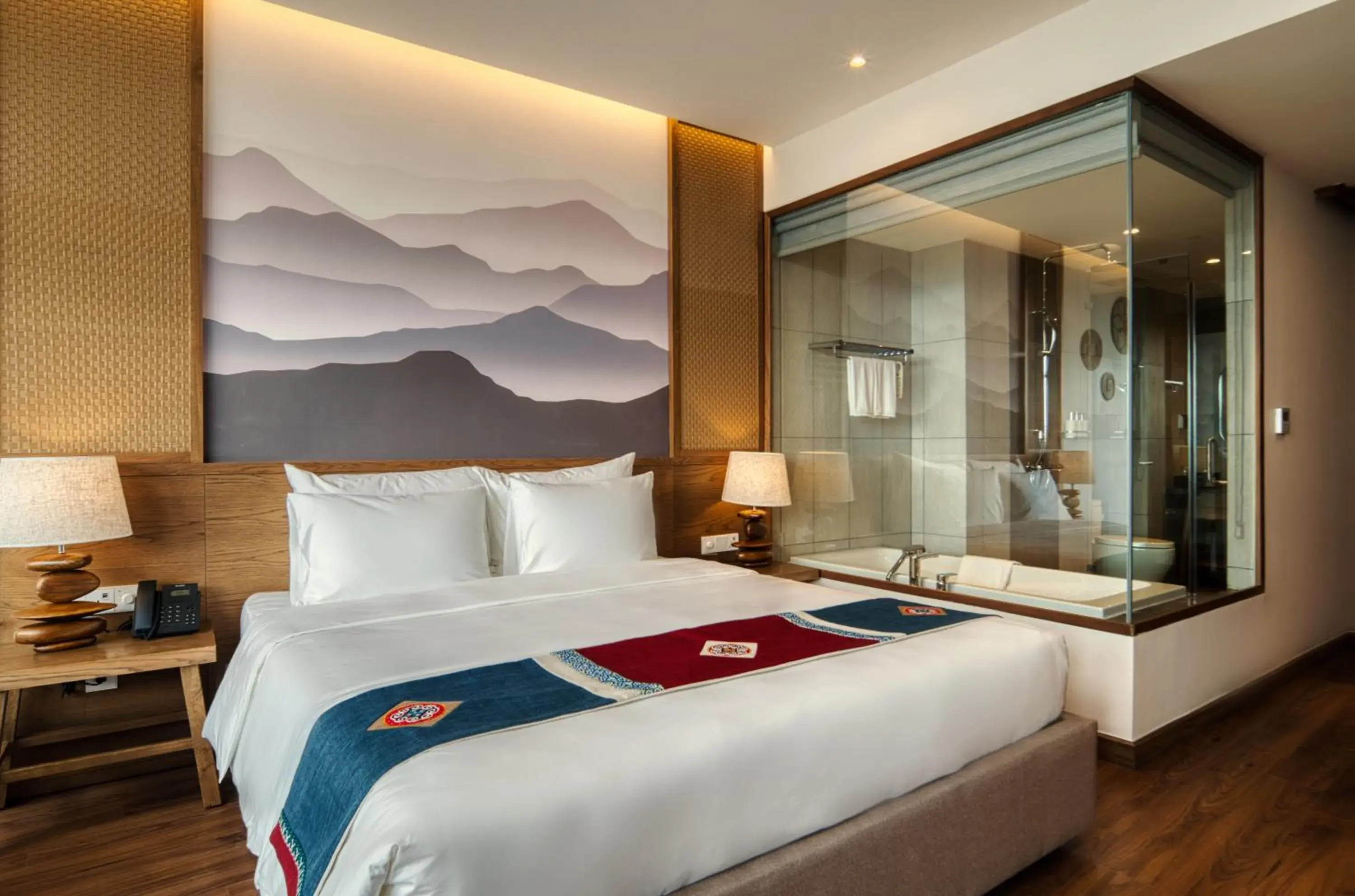 Premier King Room with Mountain View in Lady Hill Sapa Resort Premier King Room with Mountain View in Lady Hill Sapa Resort