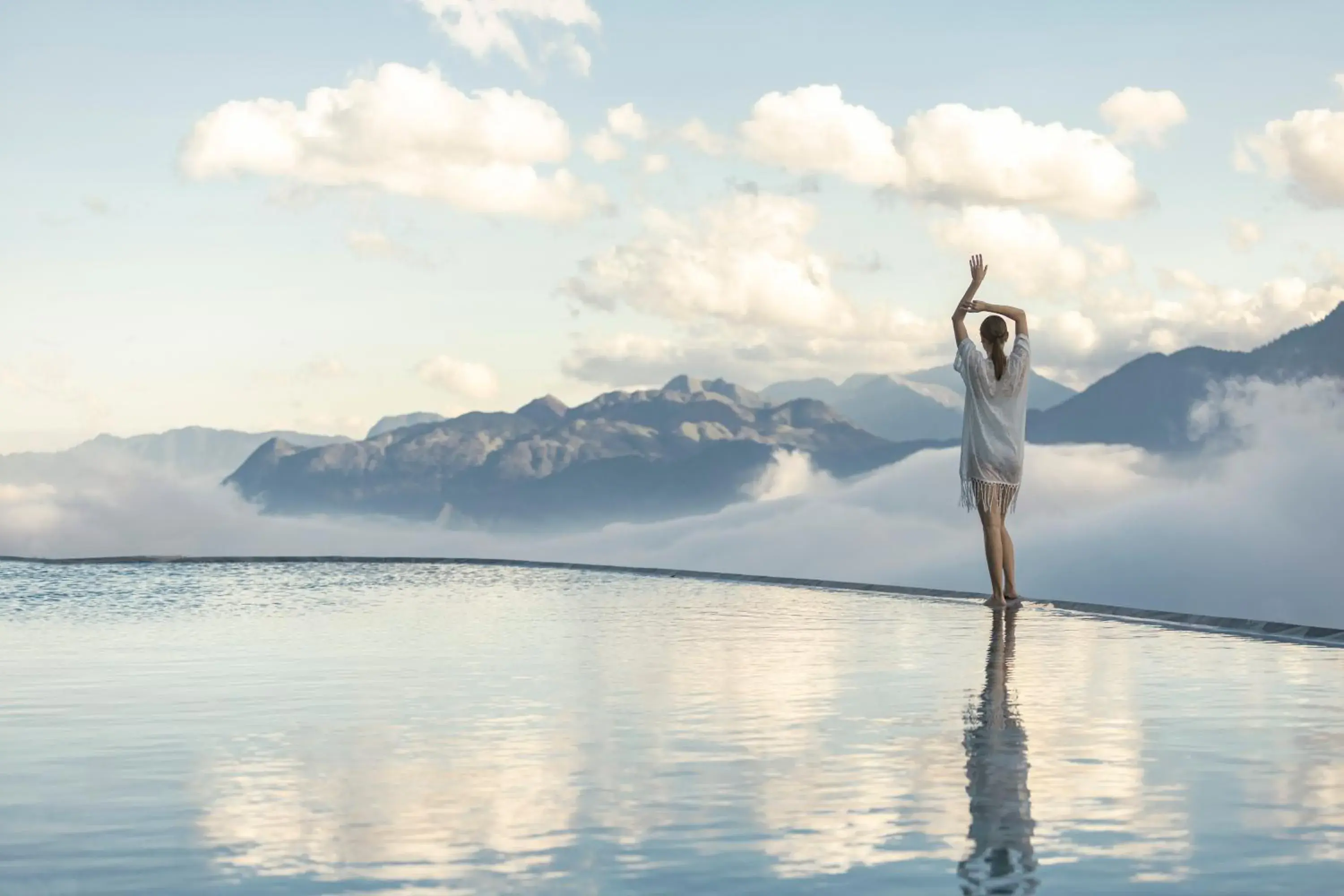 Swimming pool in Lady Hill Sapa Resort Swimming pool in Lady Hill Sapa Resort