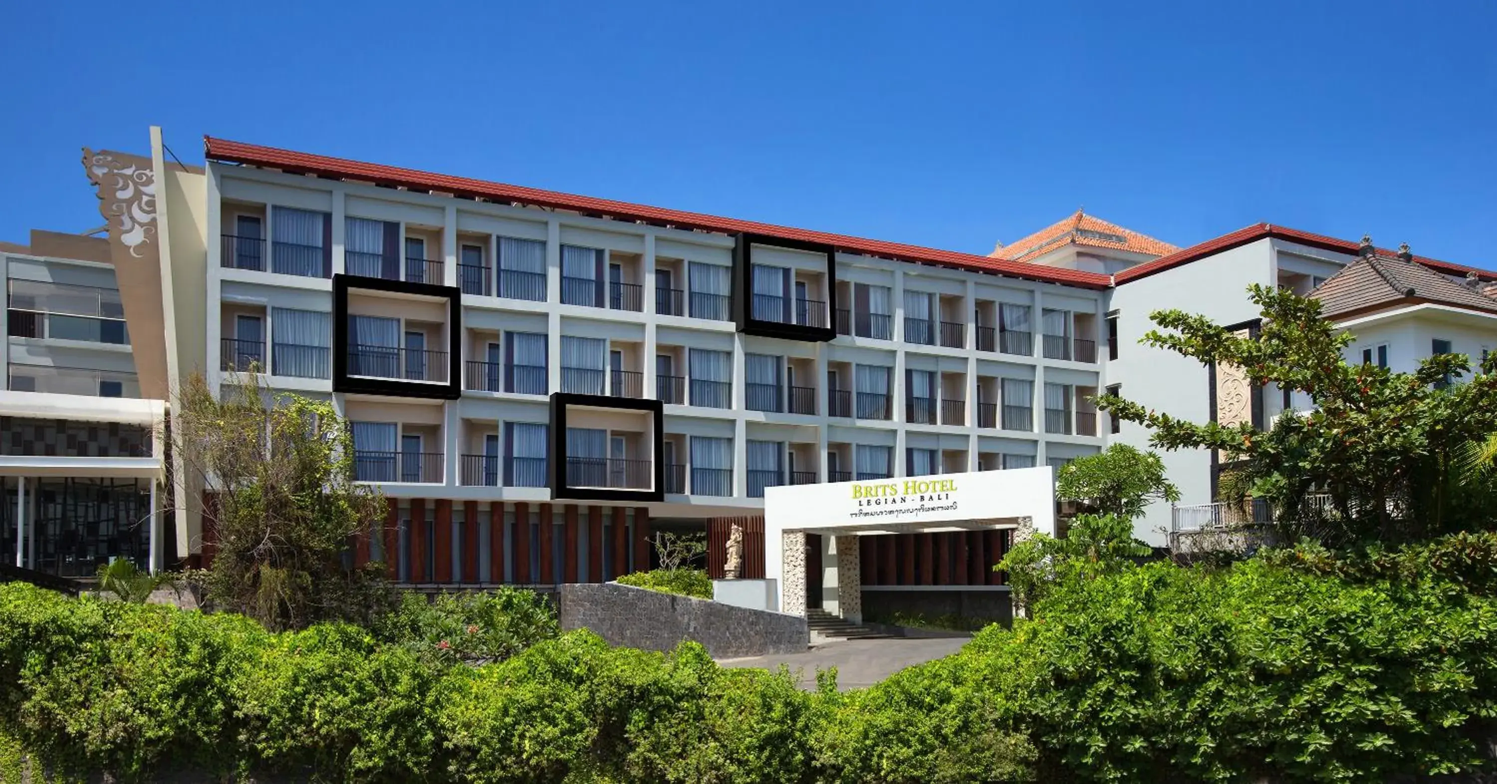 Property building in Brits Hotel Legian Property building in Brits Hotel Legian