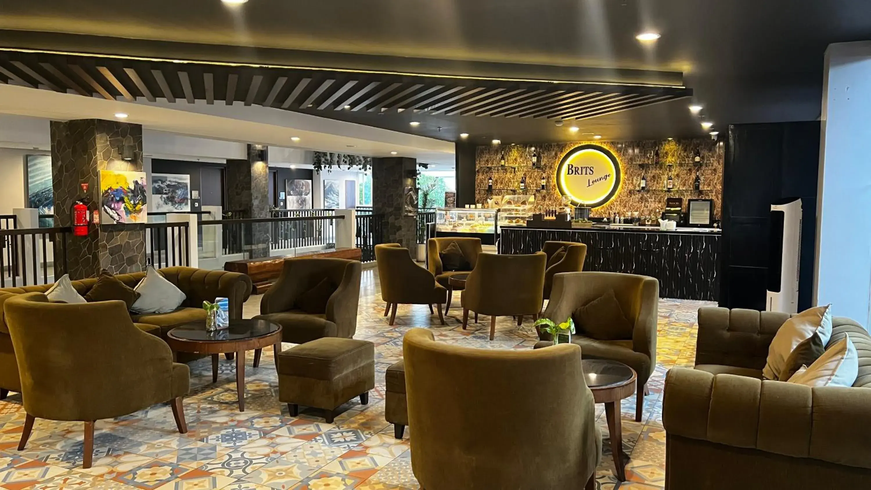 Lounge or bar in Brits Hotel Legian Lounge or bar in Brits Hotel Legian