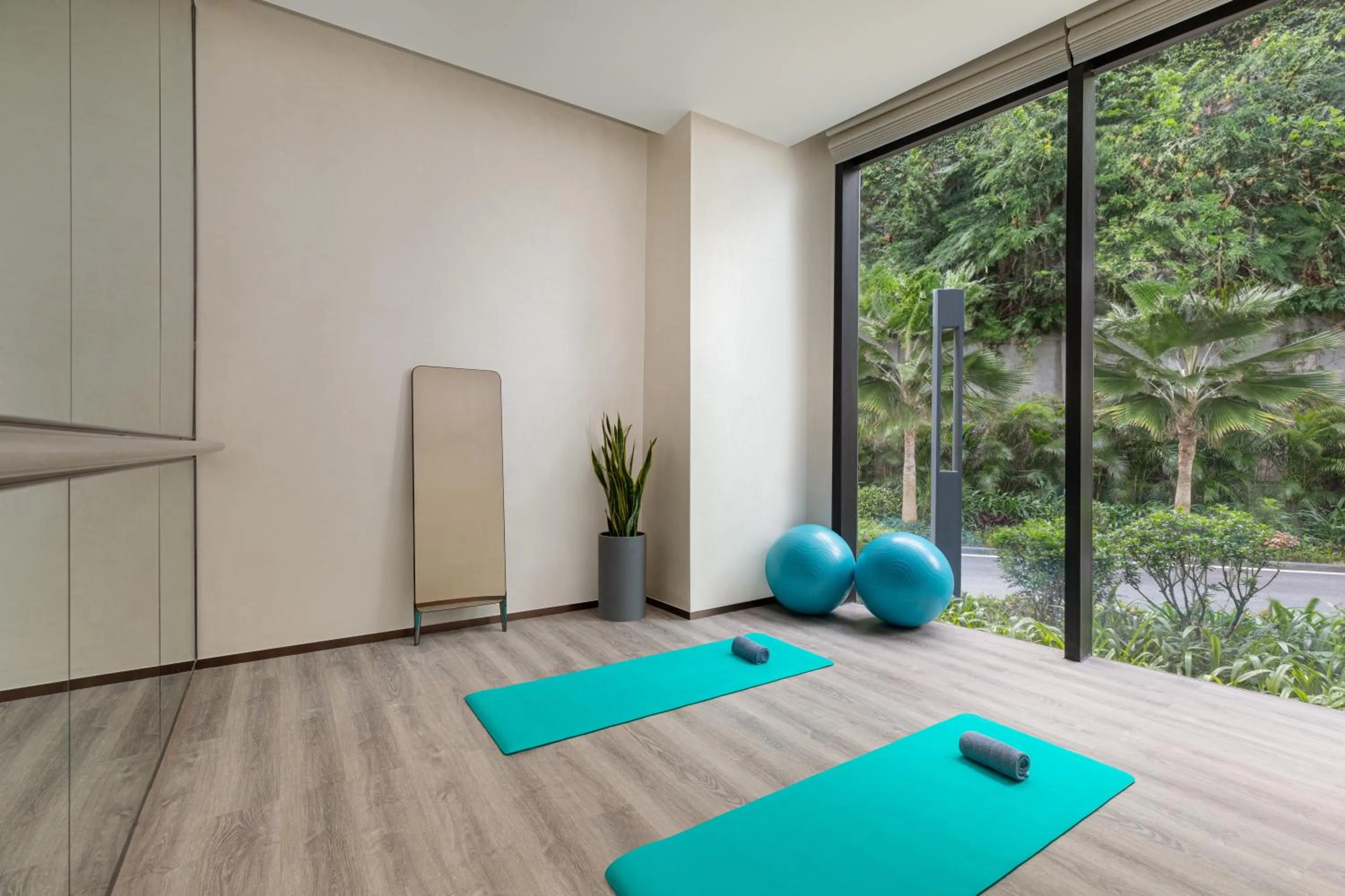 Fitness centre/facilities in Ascott Dadonghai Bay Sanya