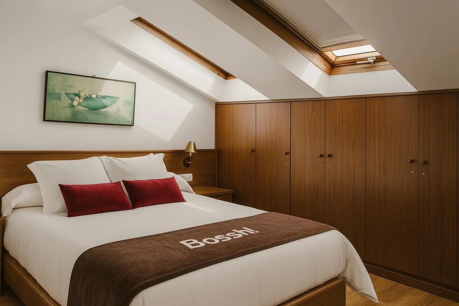 Bed in Hotel Hórreo by Bossh! Hotels