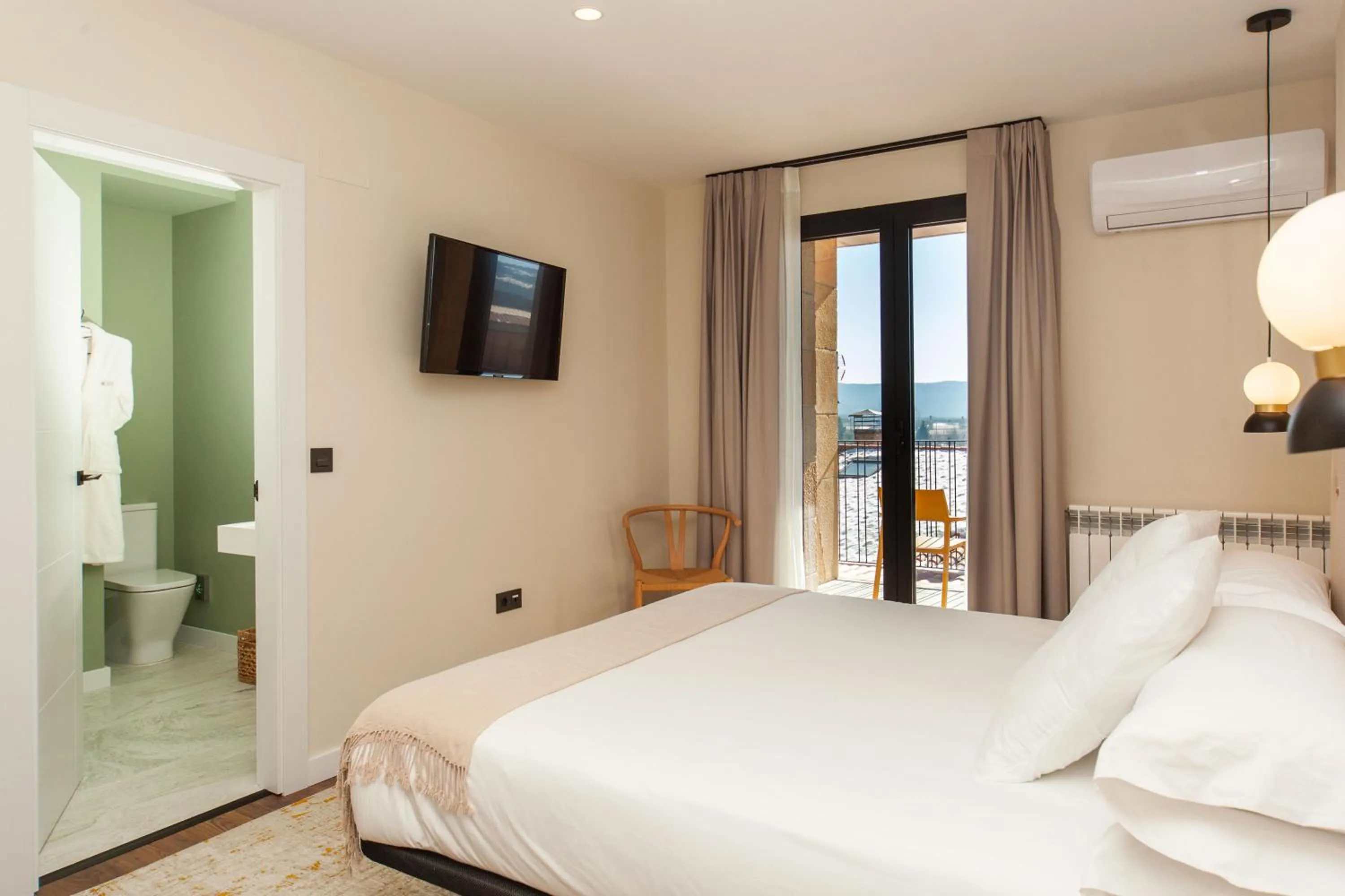 Bed in Duruelo Mountain Suites