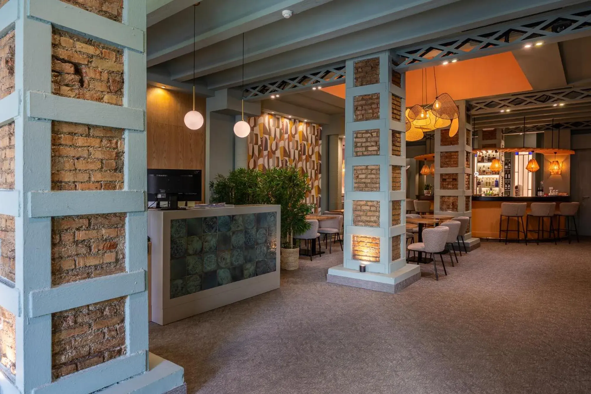 Lobby or reception in Atarazanas Málaga Boutique Hotel Lobby or reception in Atarazanas Málaga Boutique Hotel