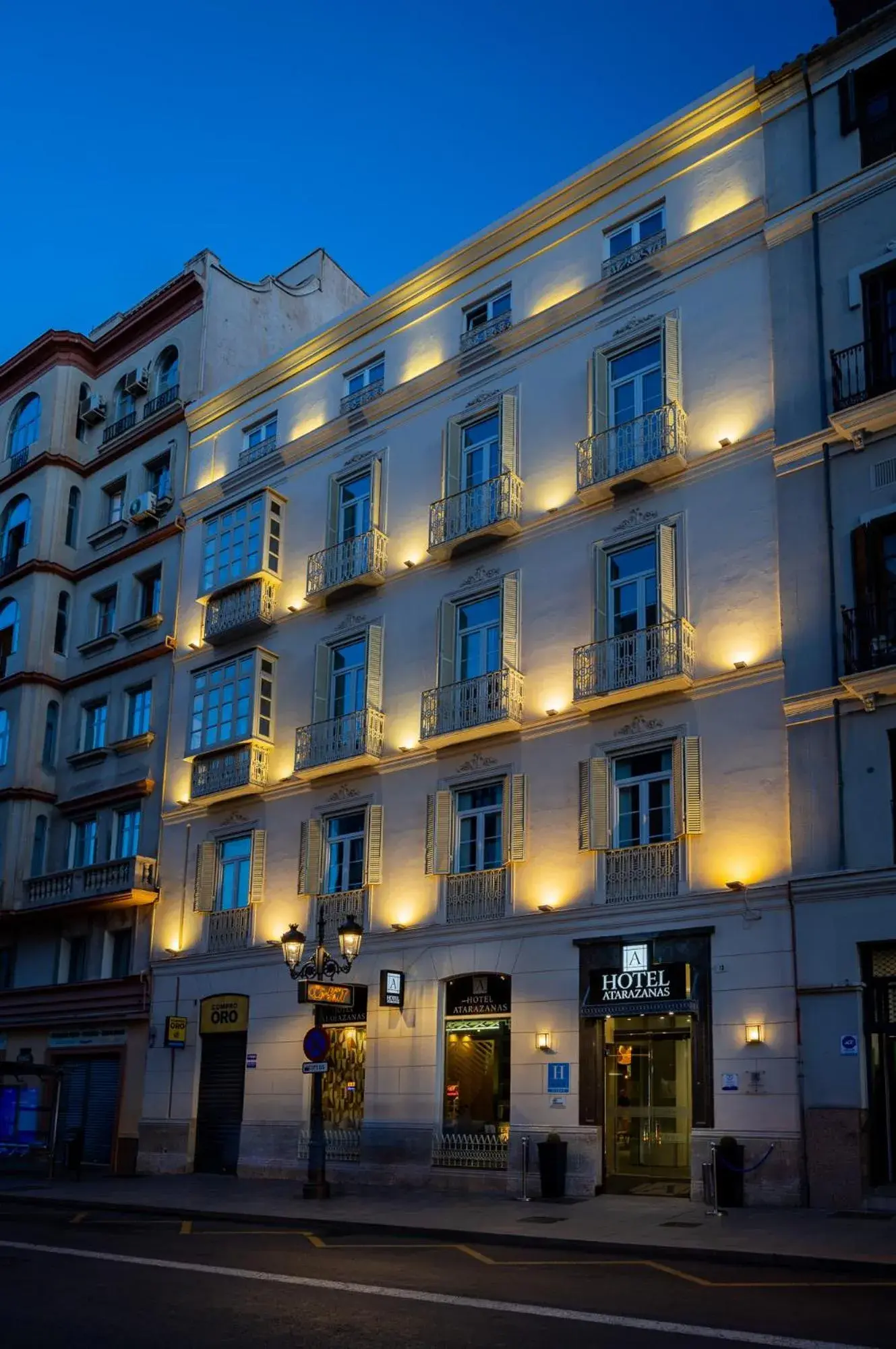 Property building in Atarazanas Málaga Boutique Hotel Property building in Atarazanas Málaga Boutique Hotel