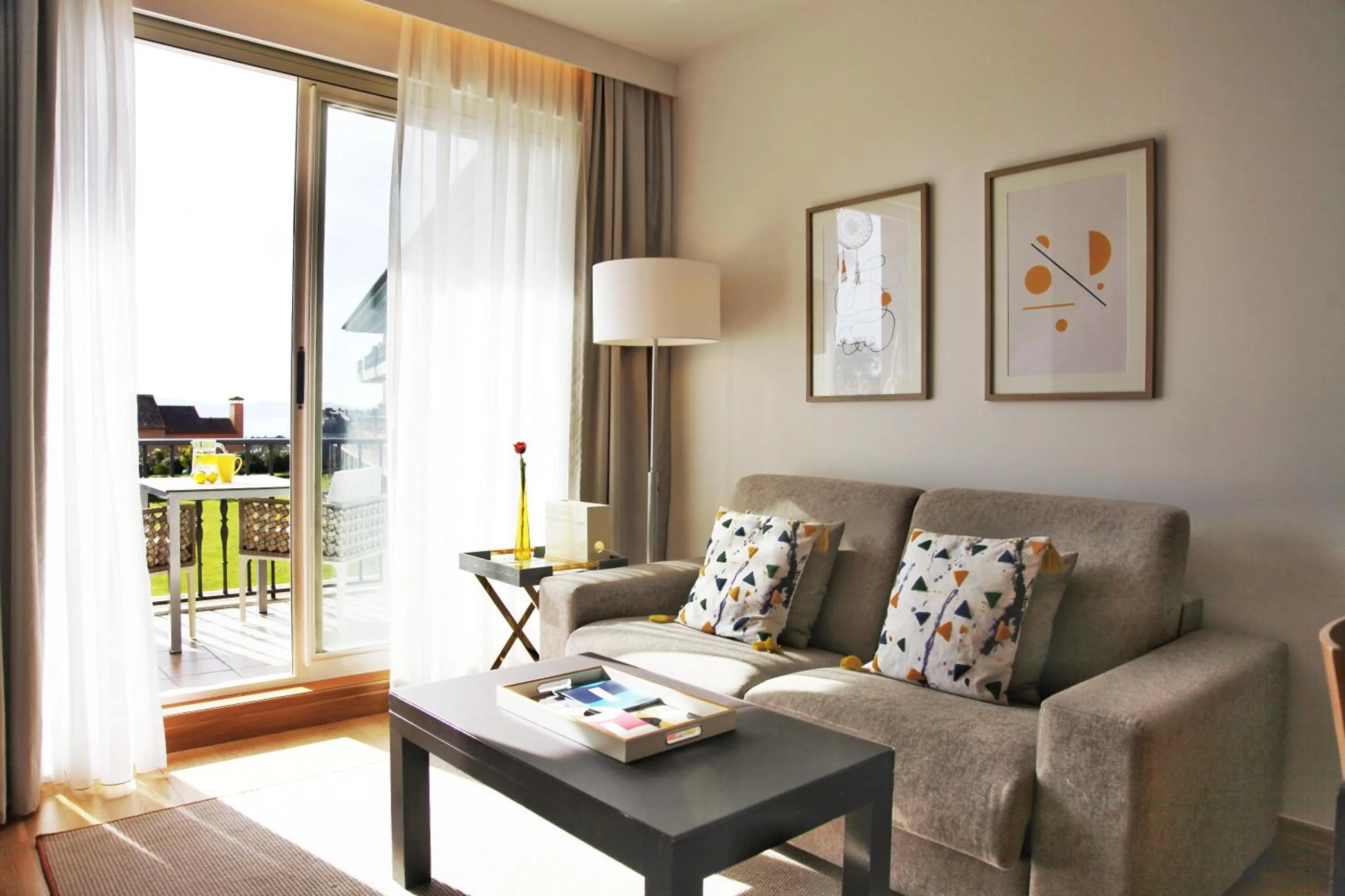 Living room in Augusta Eco Wellness Resort 4 Superior