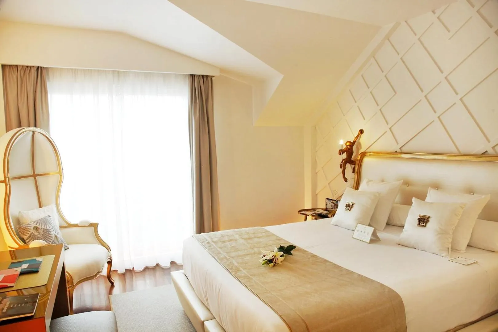 Bed in Augusta Eco Wellness Resort 4 Superior