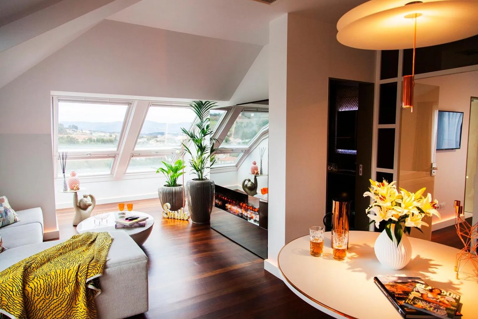 Seating area in Augusta Eco Wellness Resort 4 Superior