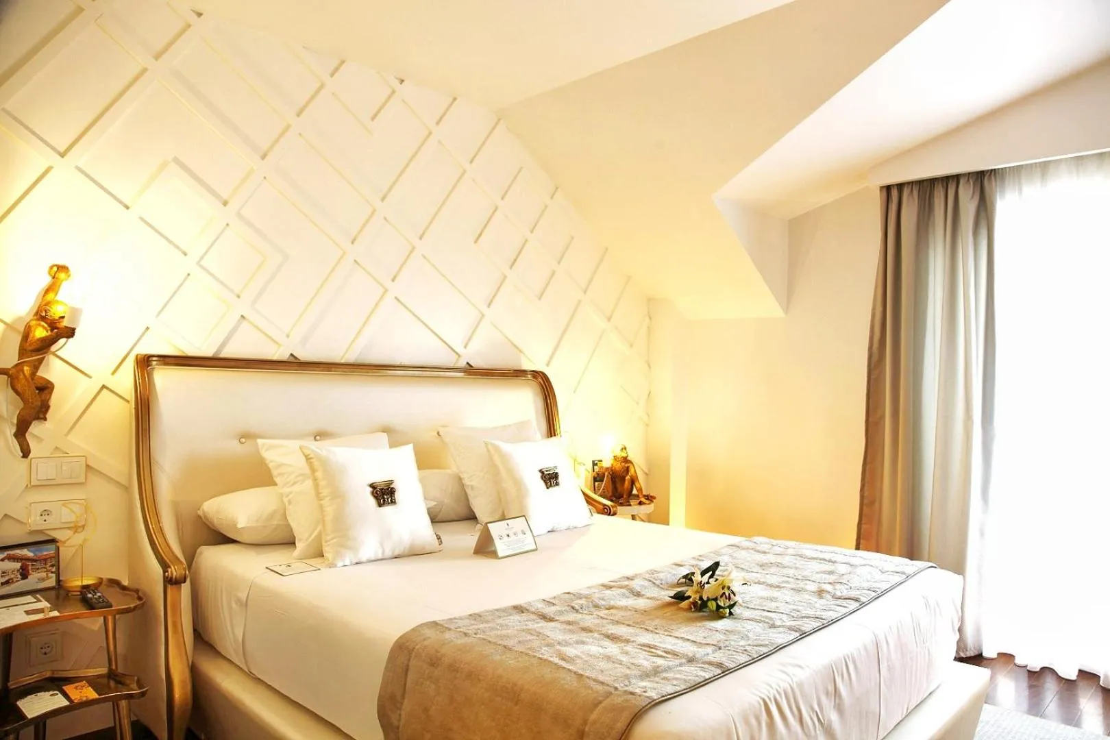 Bed in Augusta Eco Wellness Resort 4 Superior