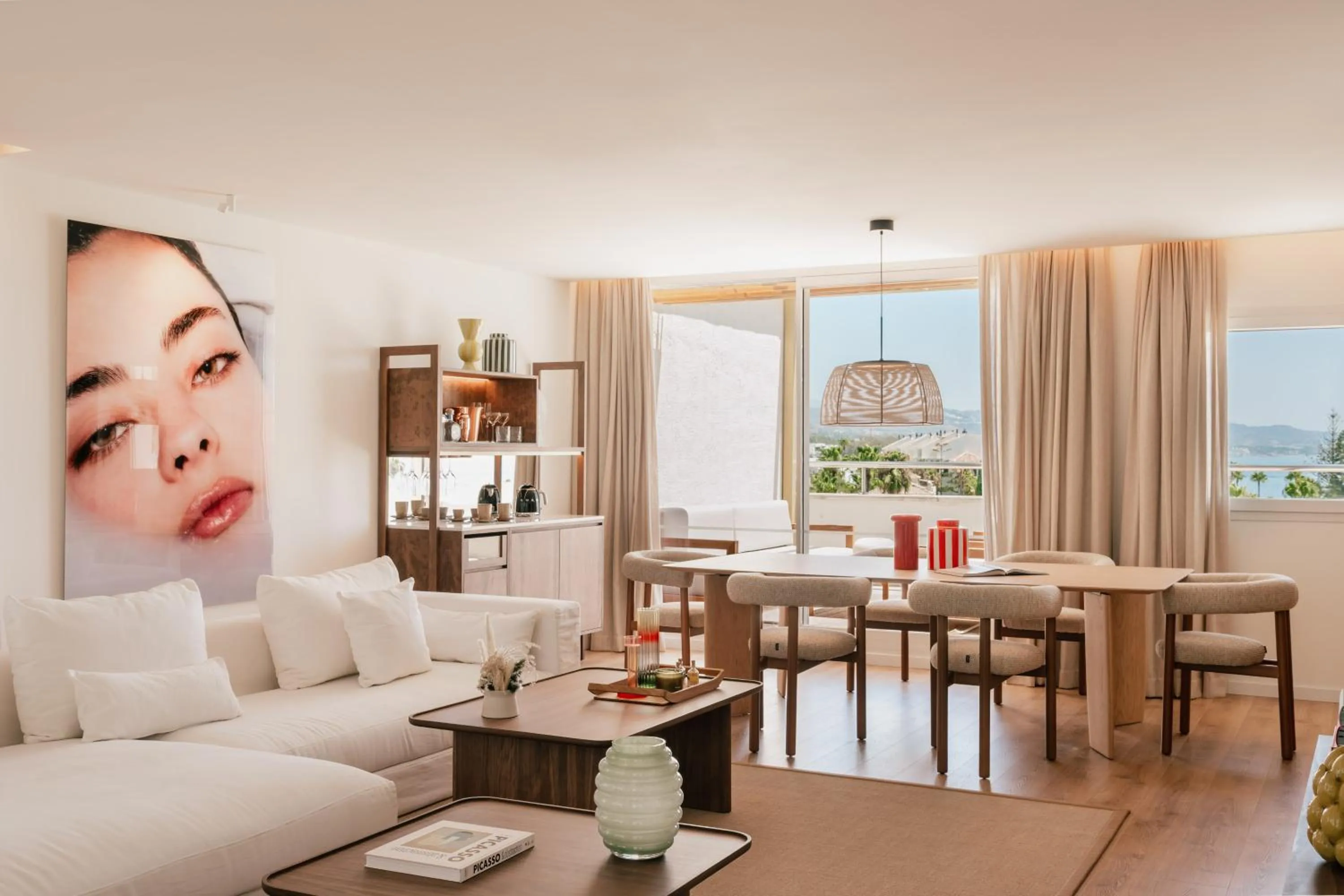 Bedroom in ME Marbella by Meliá