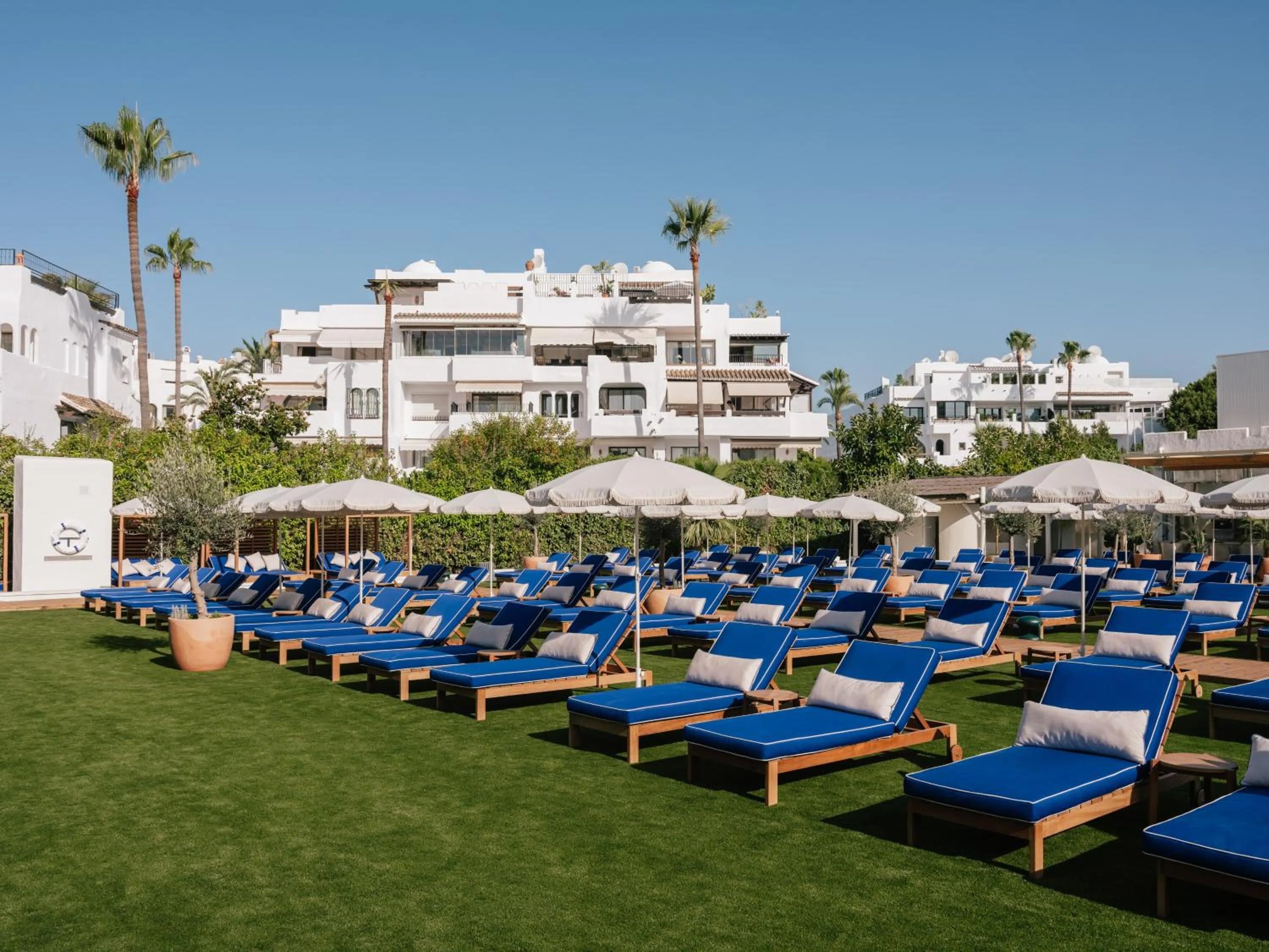 Pool view in ME Marbella by Meliá