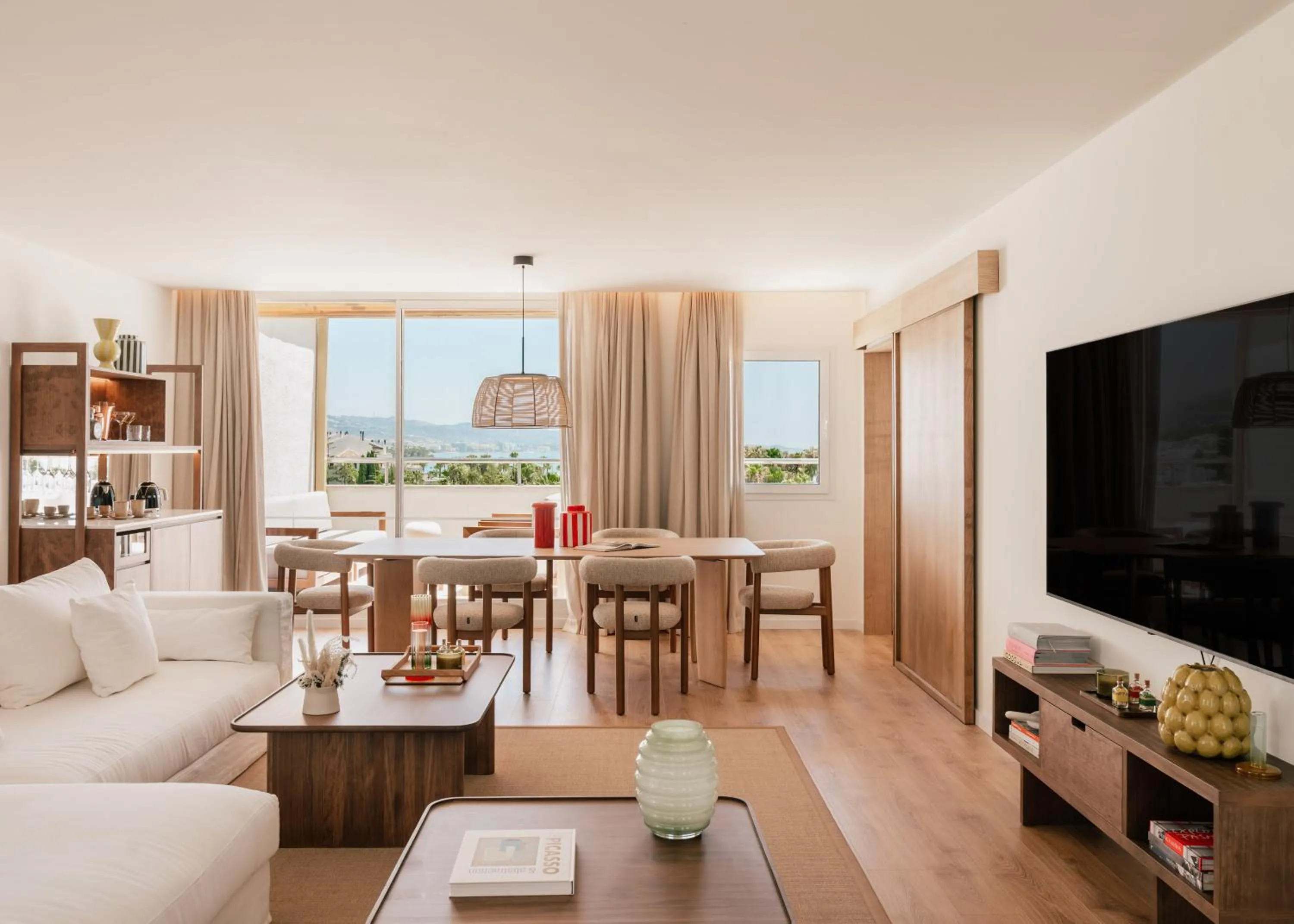 Bedroom in ME Marbella by Meliá